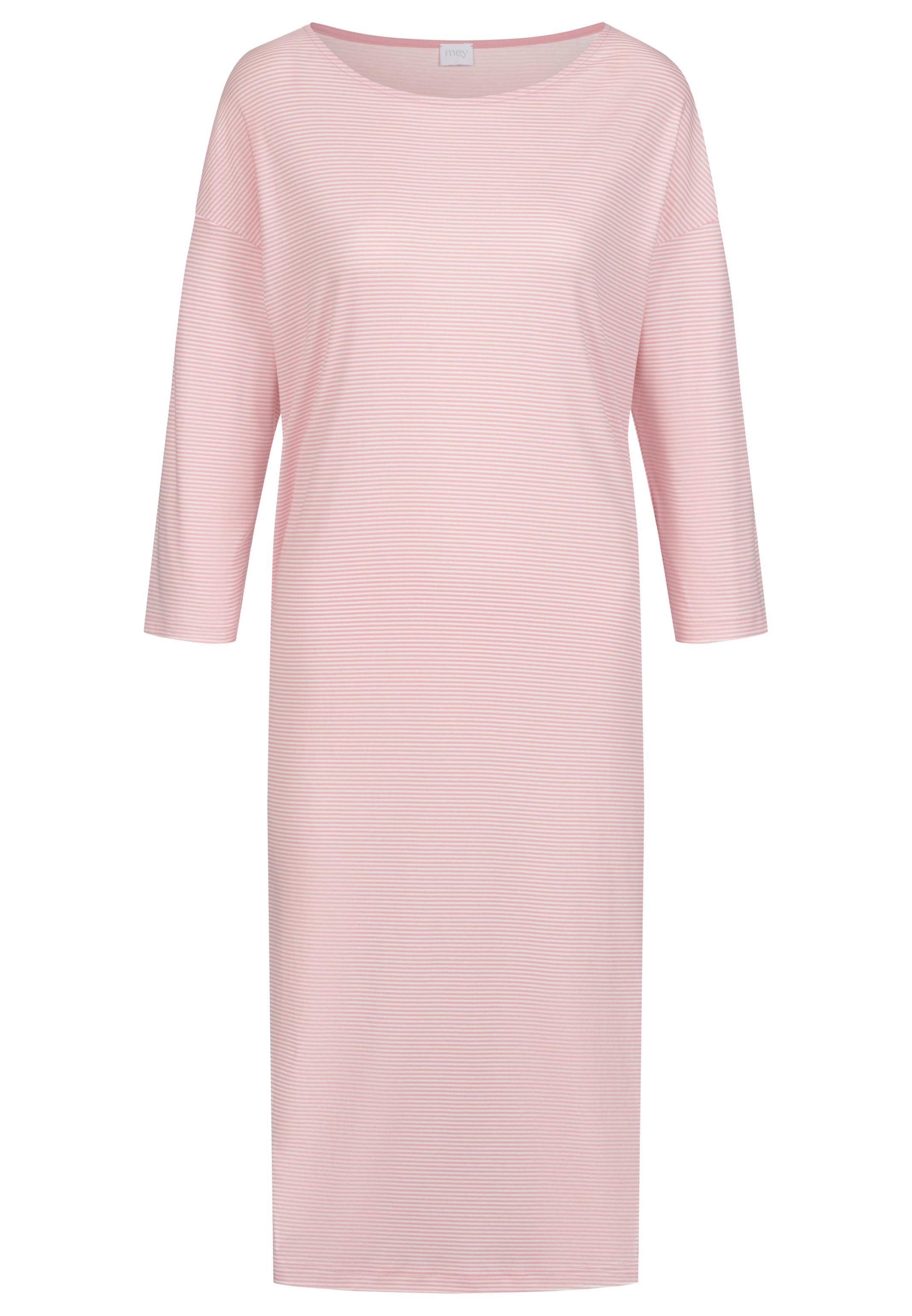 Mey Nachthemd Simple Stripes (1-tlg) Nachthemd - Baumwolle - Atmungsaktiv - 100 % weiche Baumwolle
