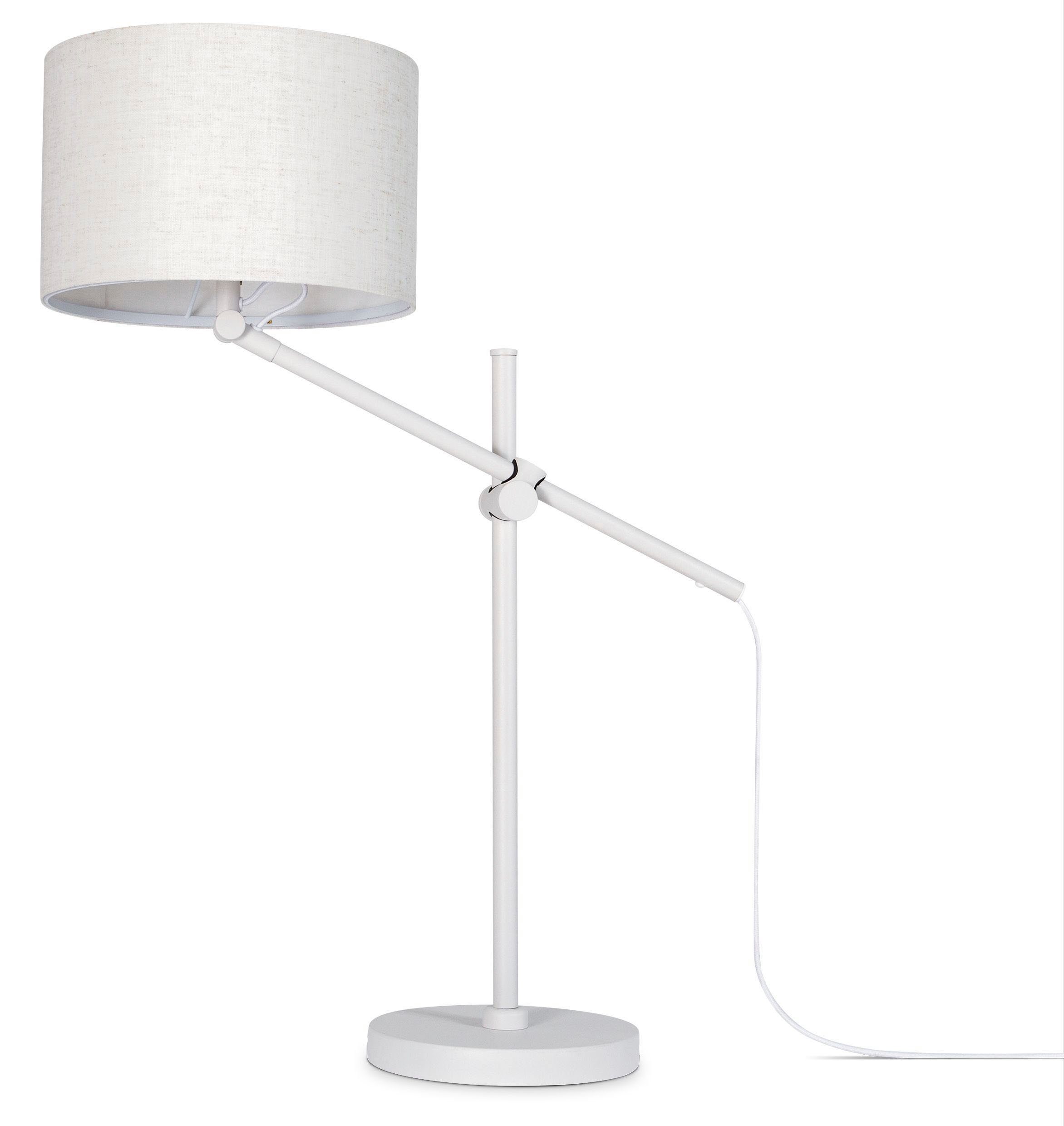 Paco Home Tischleuchte TOM, ohne Leuchtmittel, mit kompatiblen Dimmer und Leuchtmittel