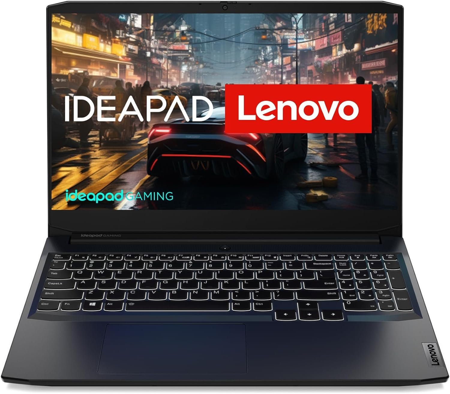 Lenovo IdeaPad 3i Full HD Display, 120Hz, Gaming-Notebook (39,62 cm/15.6 Zoll, Intel Atom 11320H, RTX 3050, 512 GB SSD, Gaming-Powerhouse: Ultimative Leistung im handlichen Paket)