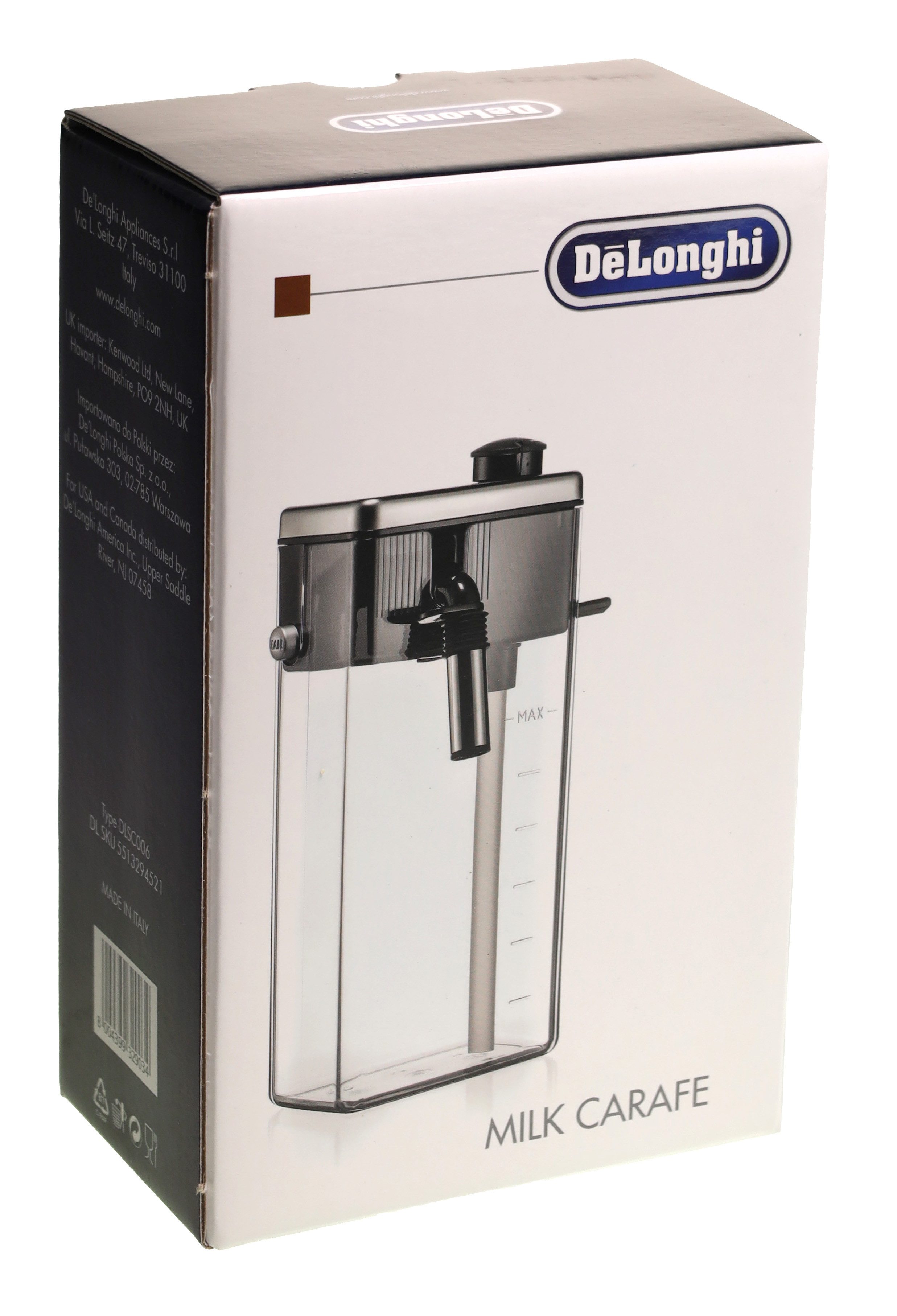 De'Longhi Milchbehälter DeLonghi 5513294521,DLSC006 Milchbehälter NUR FÜR ECAM26.455 PrimaDonn
