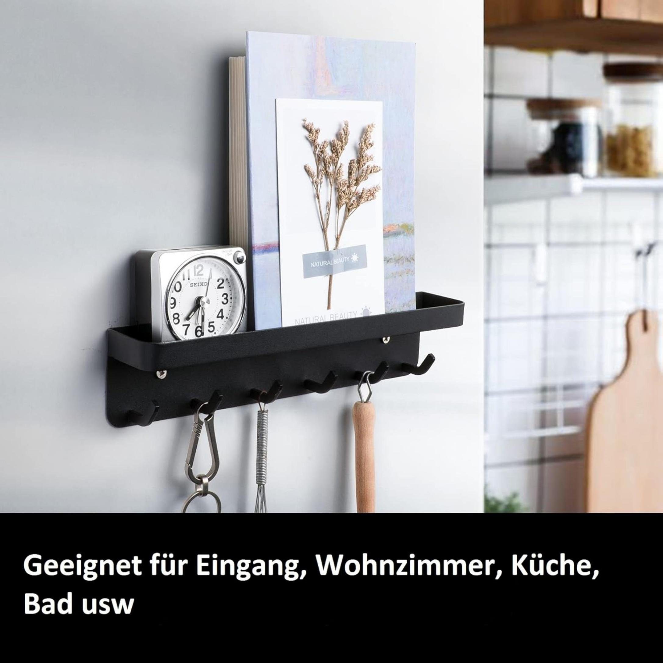 Fufupaw Schlüsselgarage Grau - Schlüsselhalter Mit Tür Für Eingangsbereich