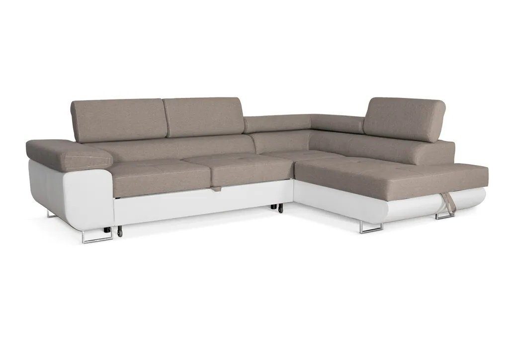 DB-Möbel Ecksofa "ADLLER" mit Schlaffunktion und Bettkastenin-Sofa vom Hersteller