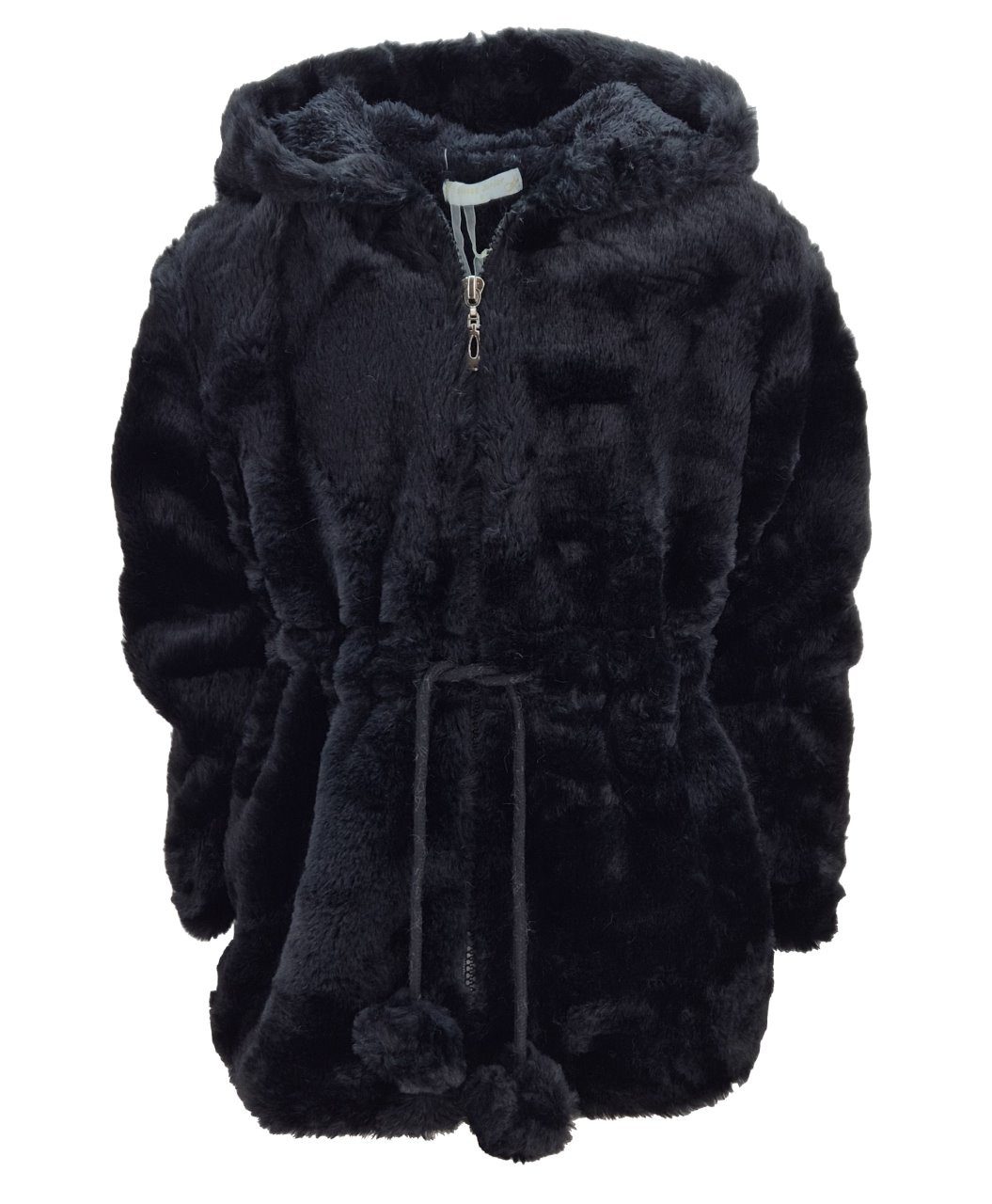 Girls Fashion Kapuzenplüschjacke Plüschjacke Teddy Jacke, Kuscheljacke MH870e mit Kapuze