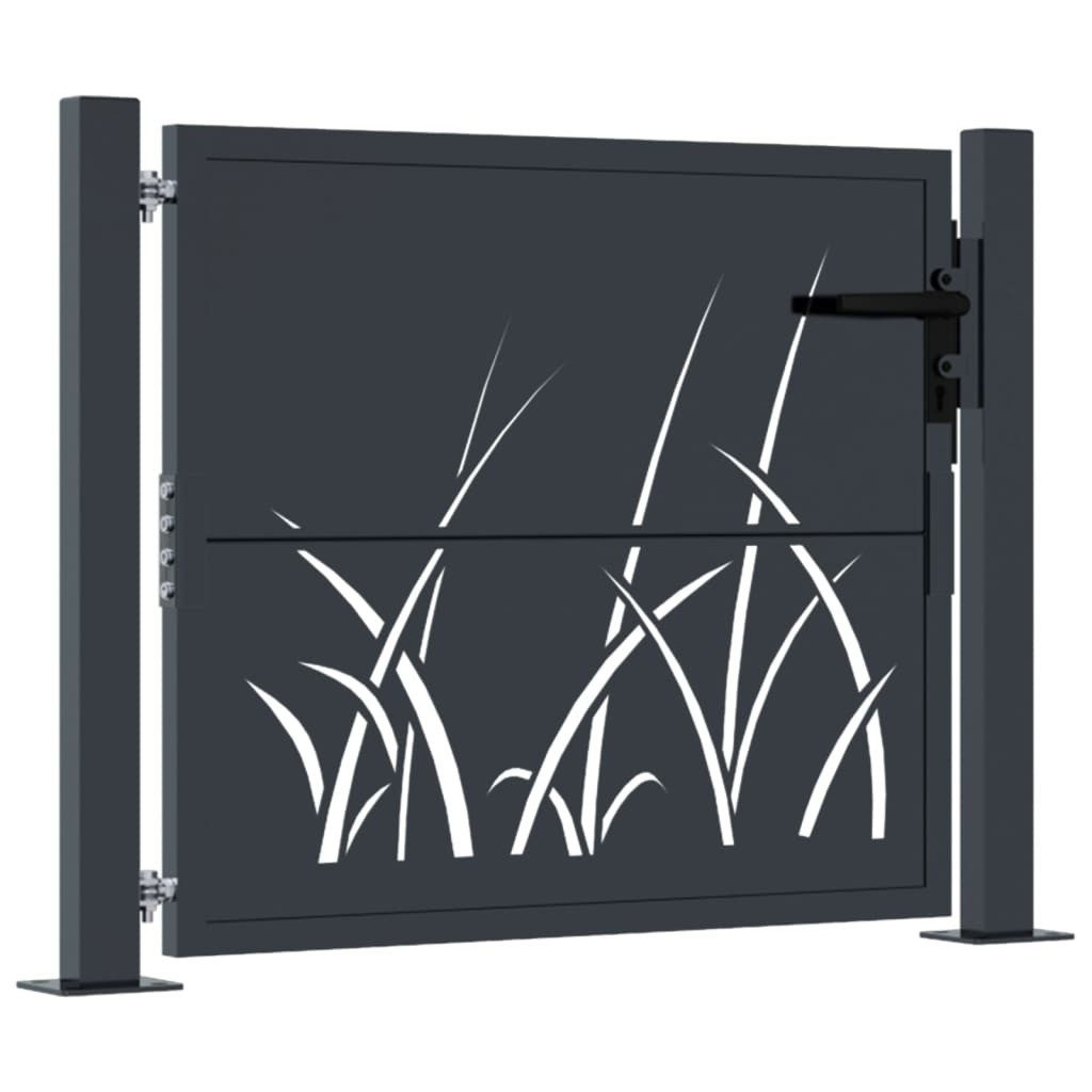 vidaXL Gartentor Gartentor Anthrazit 105x105 cm günstig online kaufen