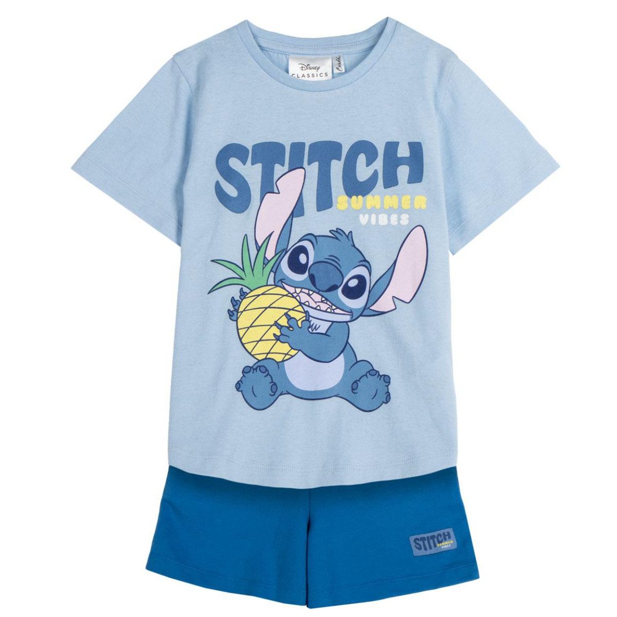 Jogginghose Disney Stitch Kinder Set French Terry Jogger – Sweat-Set für Unisex