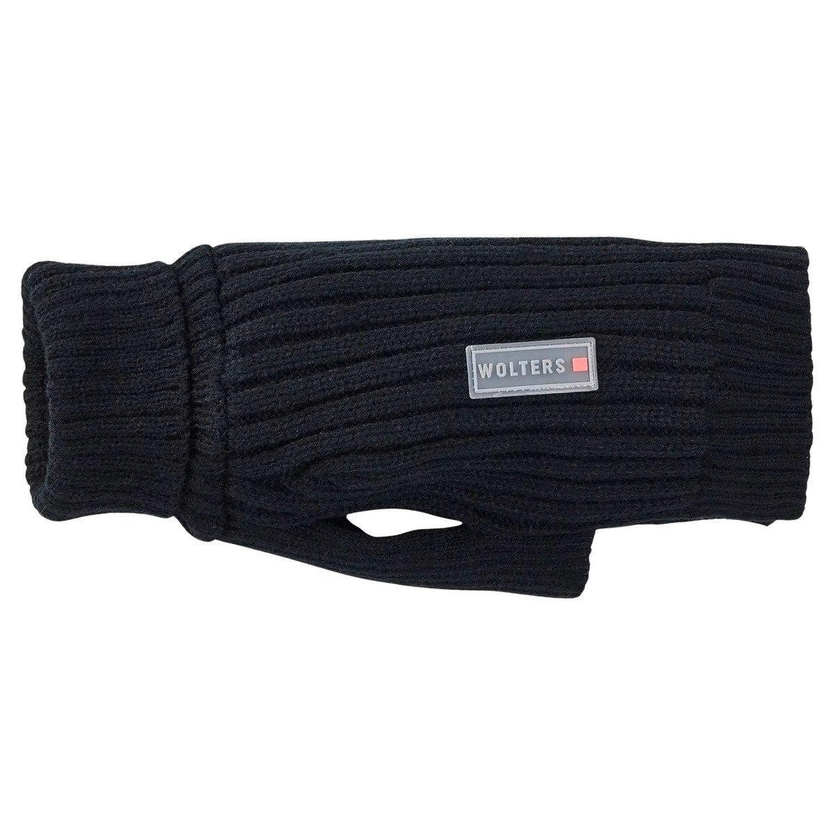 Wolters Hundepullover Strickpullover Ribsty breite Brust schwarz