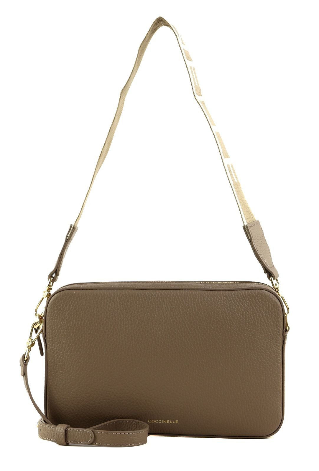 COCCINELLE Umhängetasche Mini Bag Grained Leather, aus echtem Rindsleder
