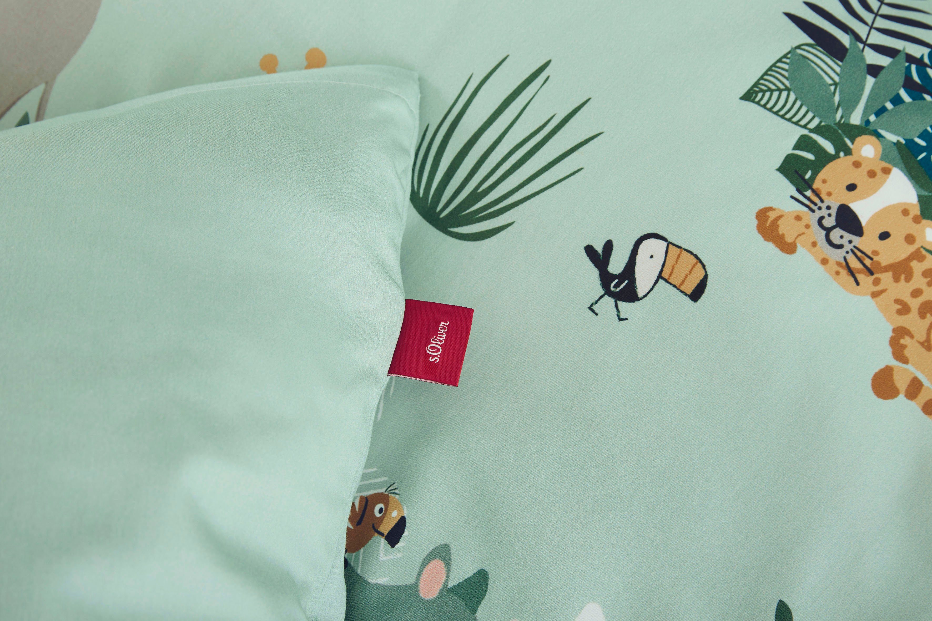 s.Oliver Kinderbettwäsche Satinbettwäsche s.Oliver Junior, Mako-Satin, in v günstig online kaufen