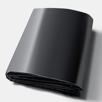 VEVOR Teichfolie 10x15 Fuß, 45 mm Dicke, biegsame Teichfolien aus EPDM-Material Schwarz