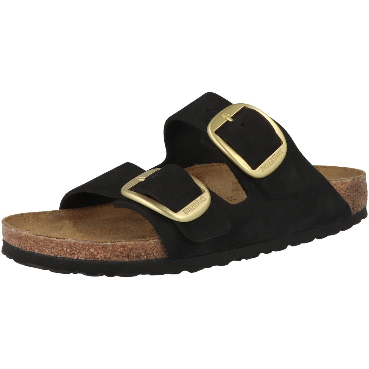 Birkenstock Arizona Big Buckle Nubukleder schmal Damen Sandale Hausschuhe, Sandaletten, Mules, Pantoffeln, Slipper