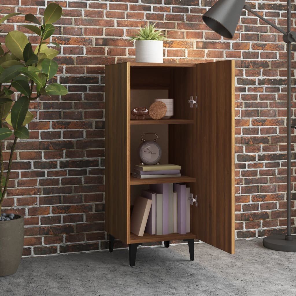 vidaXL Sideboard Sideboard Braun Eichen-Optik 34,5x34x90 günstig online kaufen