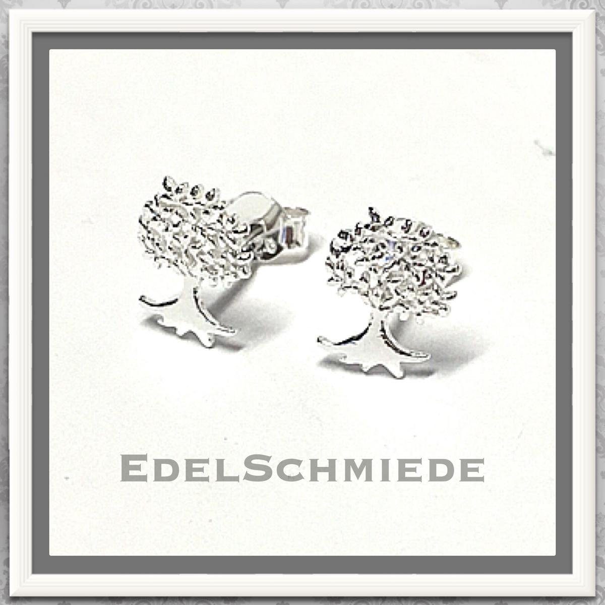 Ohrstecker-Set kleine Ohrstecker Lebensbaum in 925 Silber
