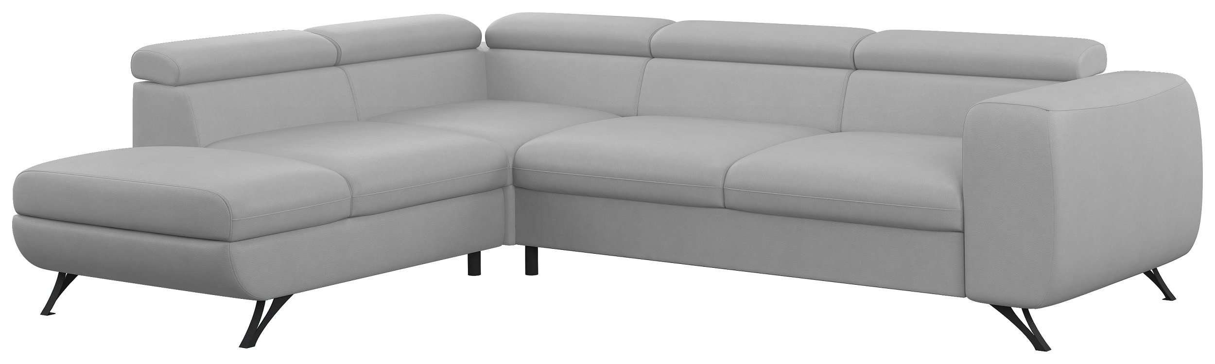 Raum Modern Ecksofa oder stellbar, Bettfunktion L-Form, rechts links Relaxfunktion Corina, Design, mit bestellbar, frei und Stylefy Eckcouch, mane Bettkasten, im