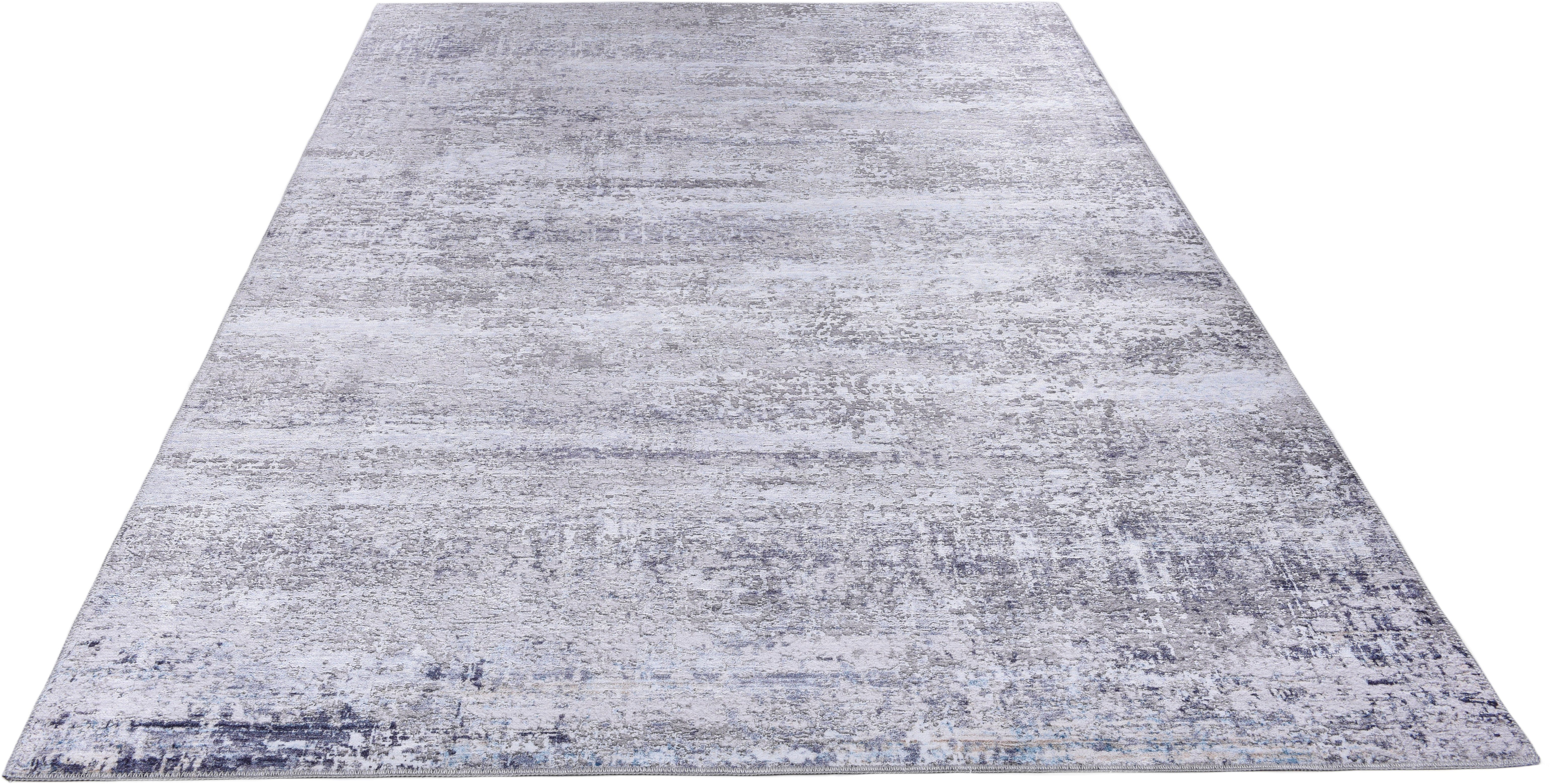 Gino Falcone Teppich Cecilia 061, rechteckig, Höhe: 3 mm, Flachgewebe, bedruckt, Vintage Design