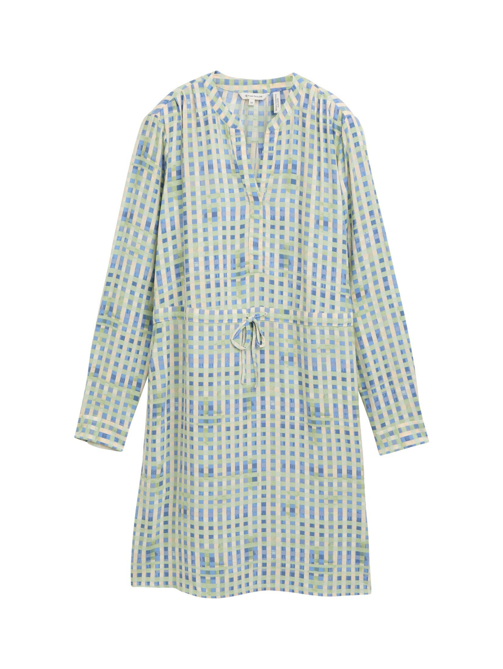 TOM TAILOR Sommerkleid Kleid mit Muster günstig online kaufen