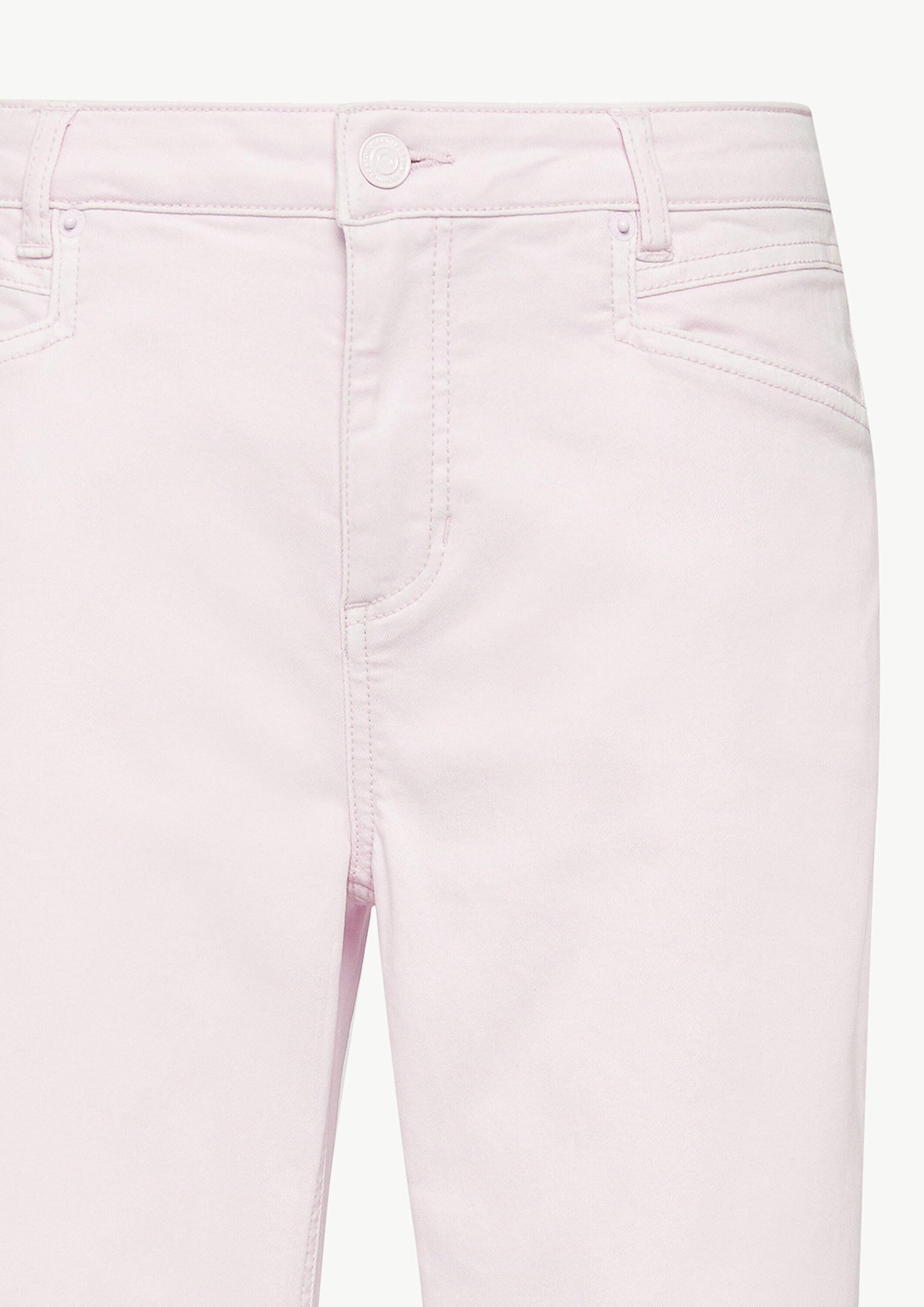 comma 7/8-Hose Hose Elastische Jeans im Slim Fit mit Garment Dye