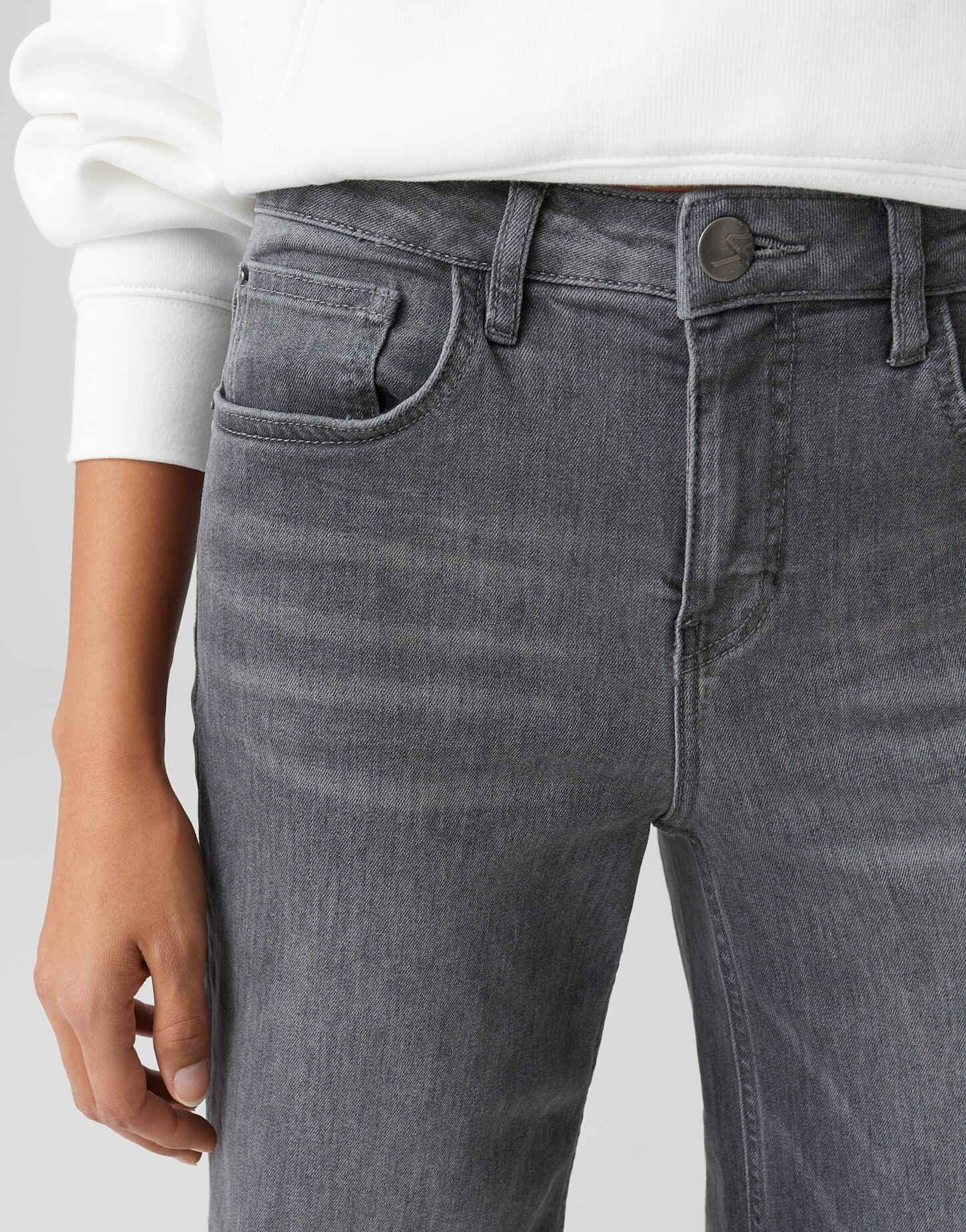 OPUS Palazzohose MINAH aus nachhaltigem BCI Cotton Mix Palazzo Fit, Long, Crinkle-Effekte