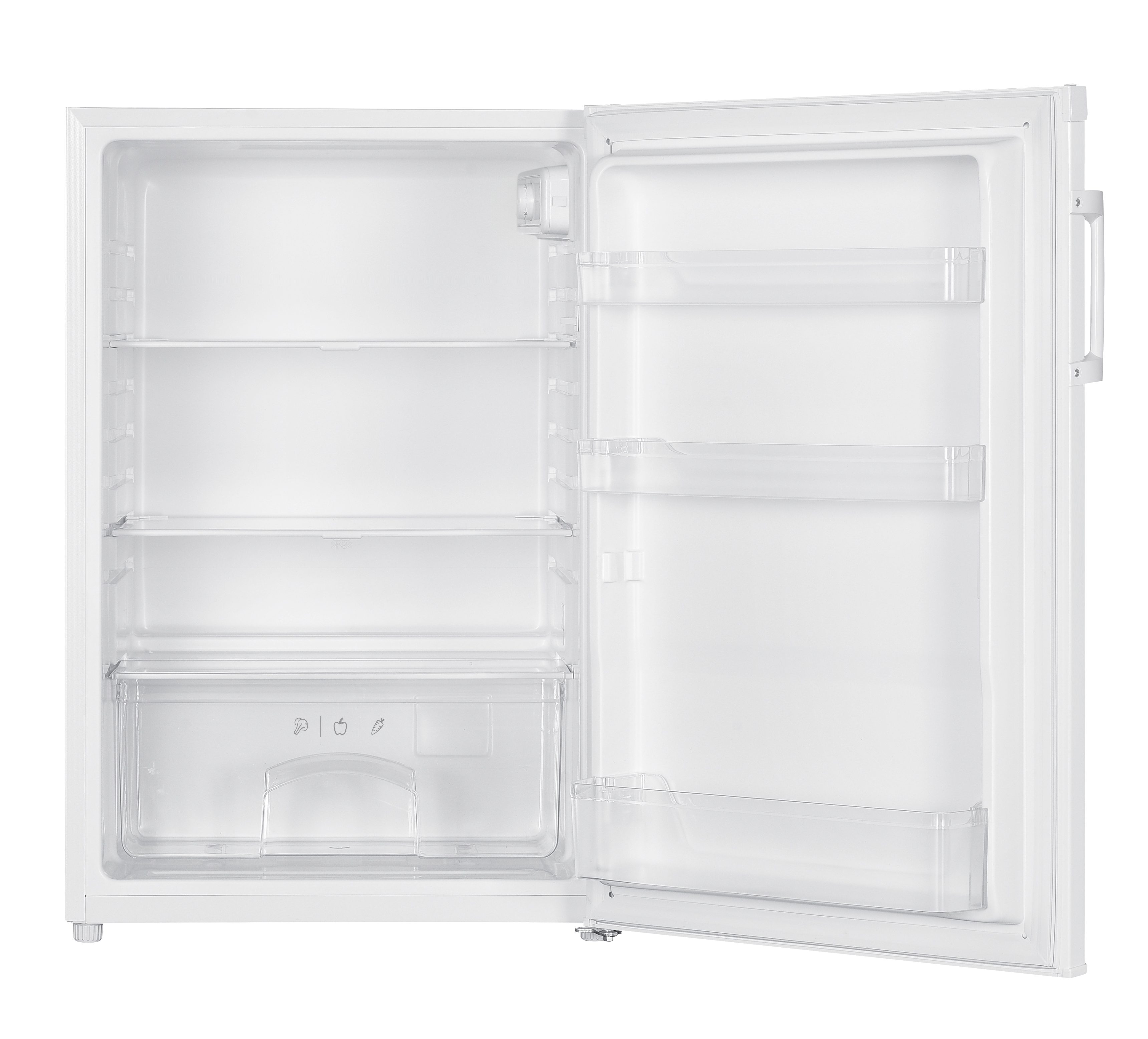 Amica Vollraumkühlschrank VKS 351 180 W, 85 cm hoch, 55 cm breit, Leise, komfortabel und flexibel – macht den Alltag leichter – Bild 3 von 5