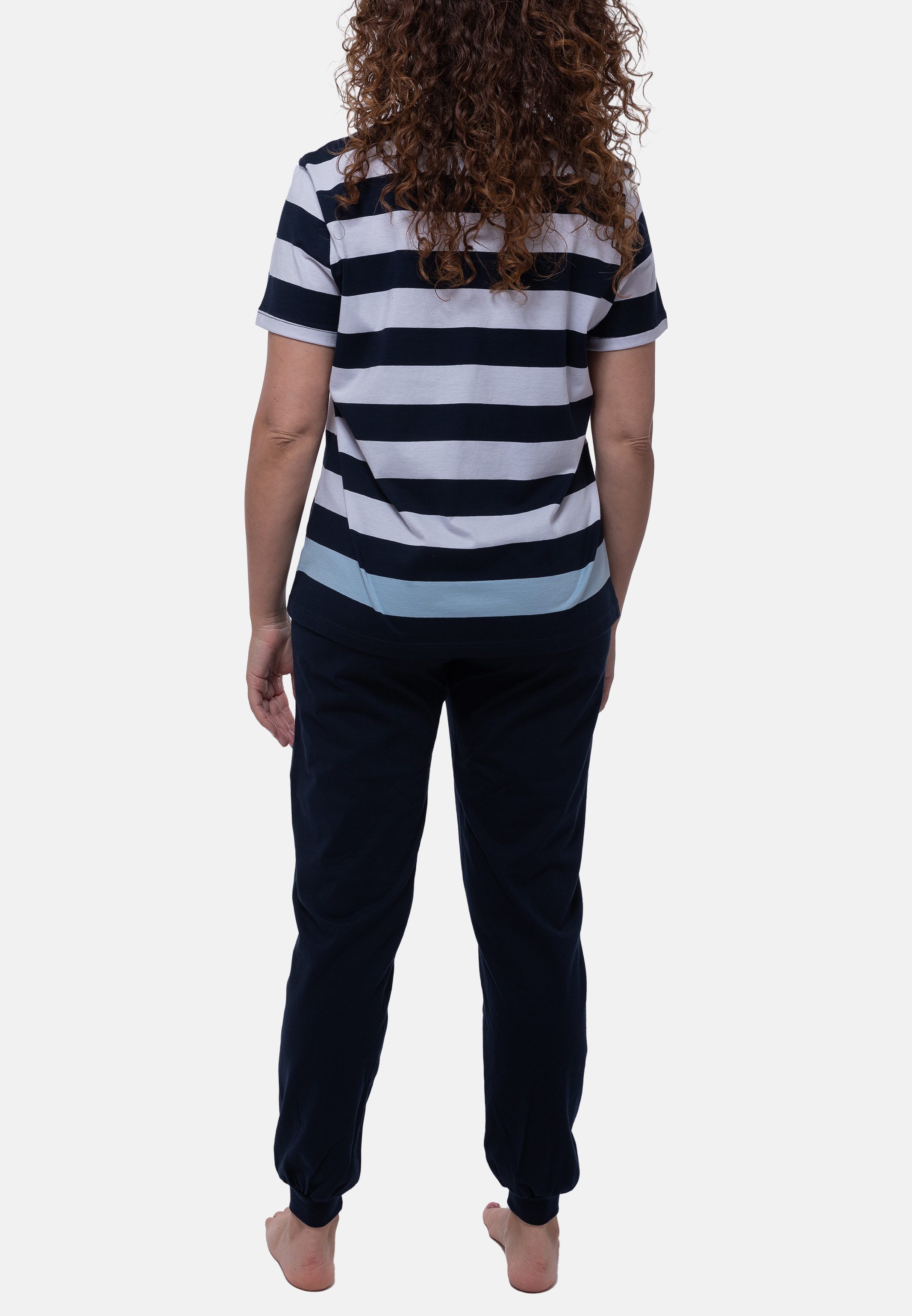 Ammann Pyjama Night & Home (Set, 2 tlg) Schlafanzug - Baumwolle - Atmungsaktiv