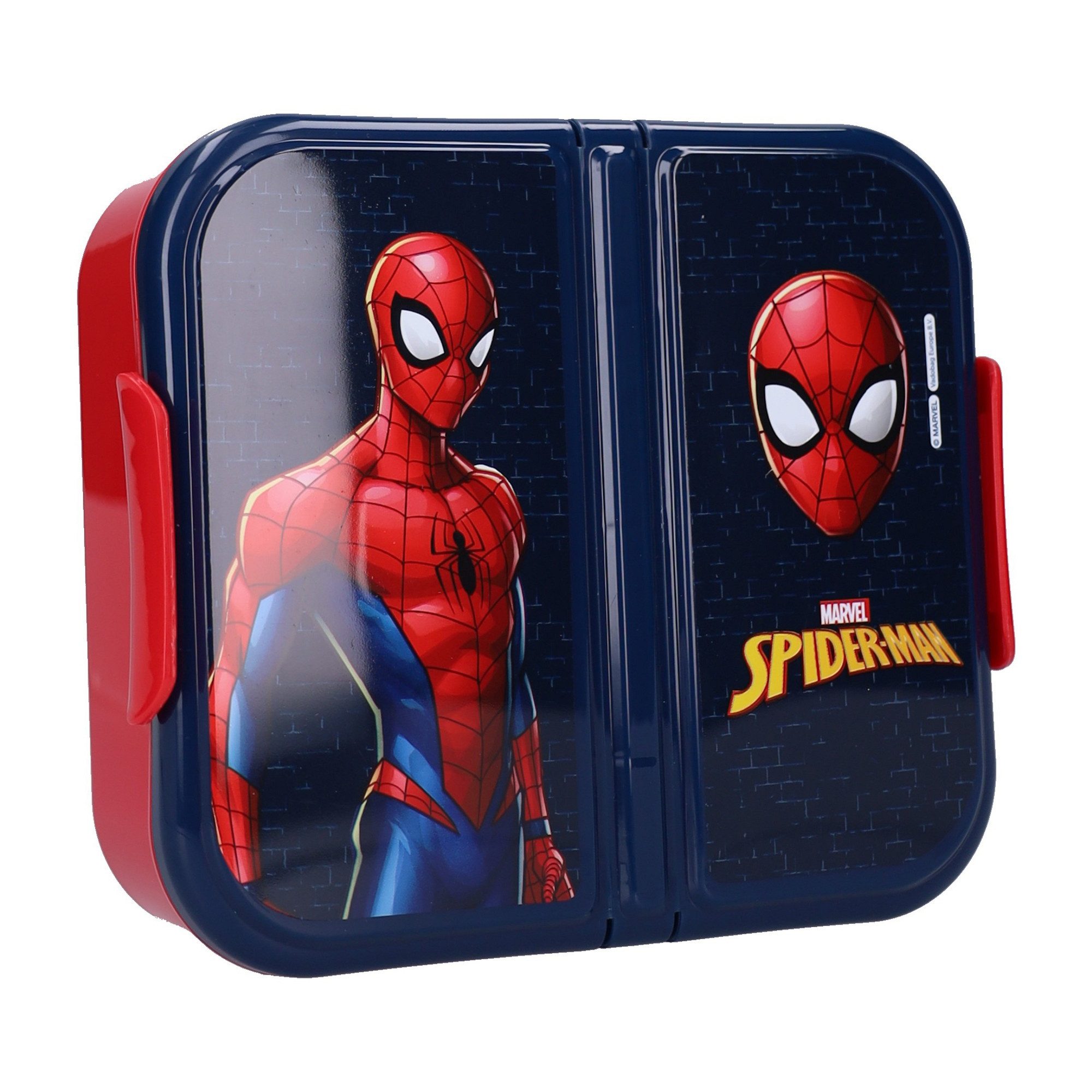 Spiderman Lunchbox Kinder Brotdose 1,4 l Snackbox für Schule und unterwegs, PP, (1-tlg)