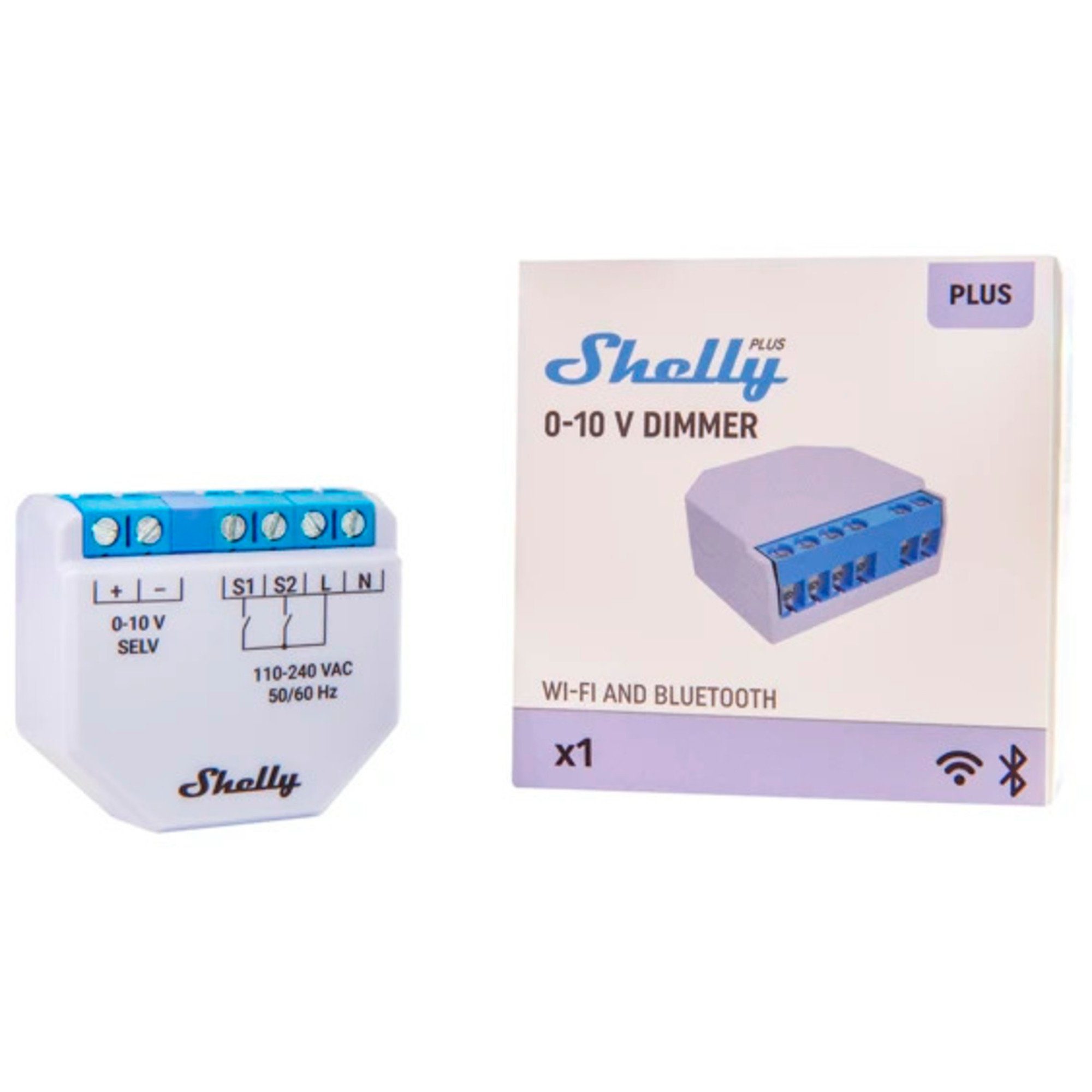 Shelly Shelly Plus Dimmer 0-10V Smarter Lichtschalter