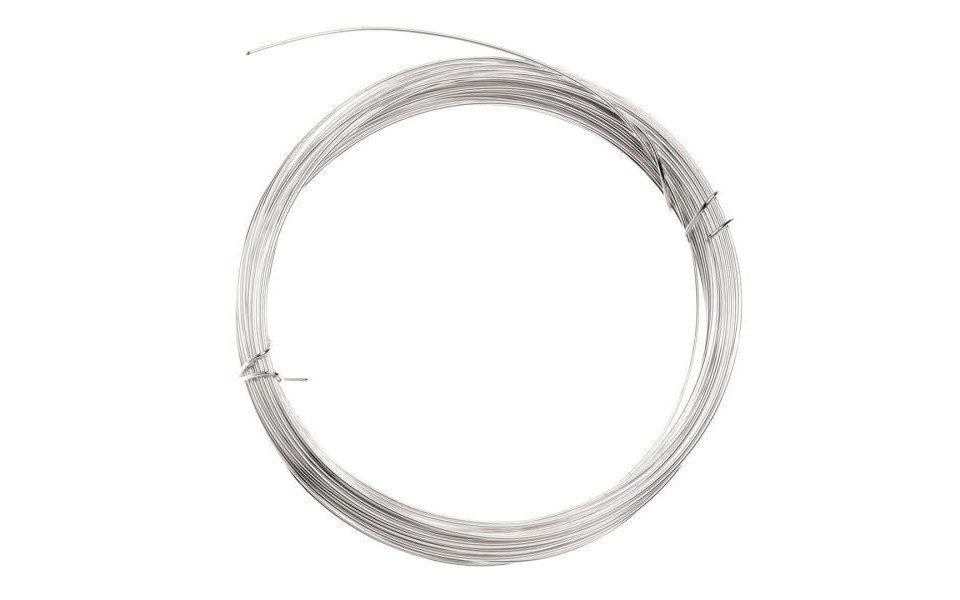 Glorex Bindedraht Glorex Silberdraht 0,6 mm x 10 m