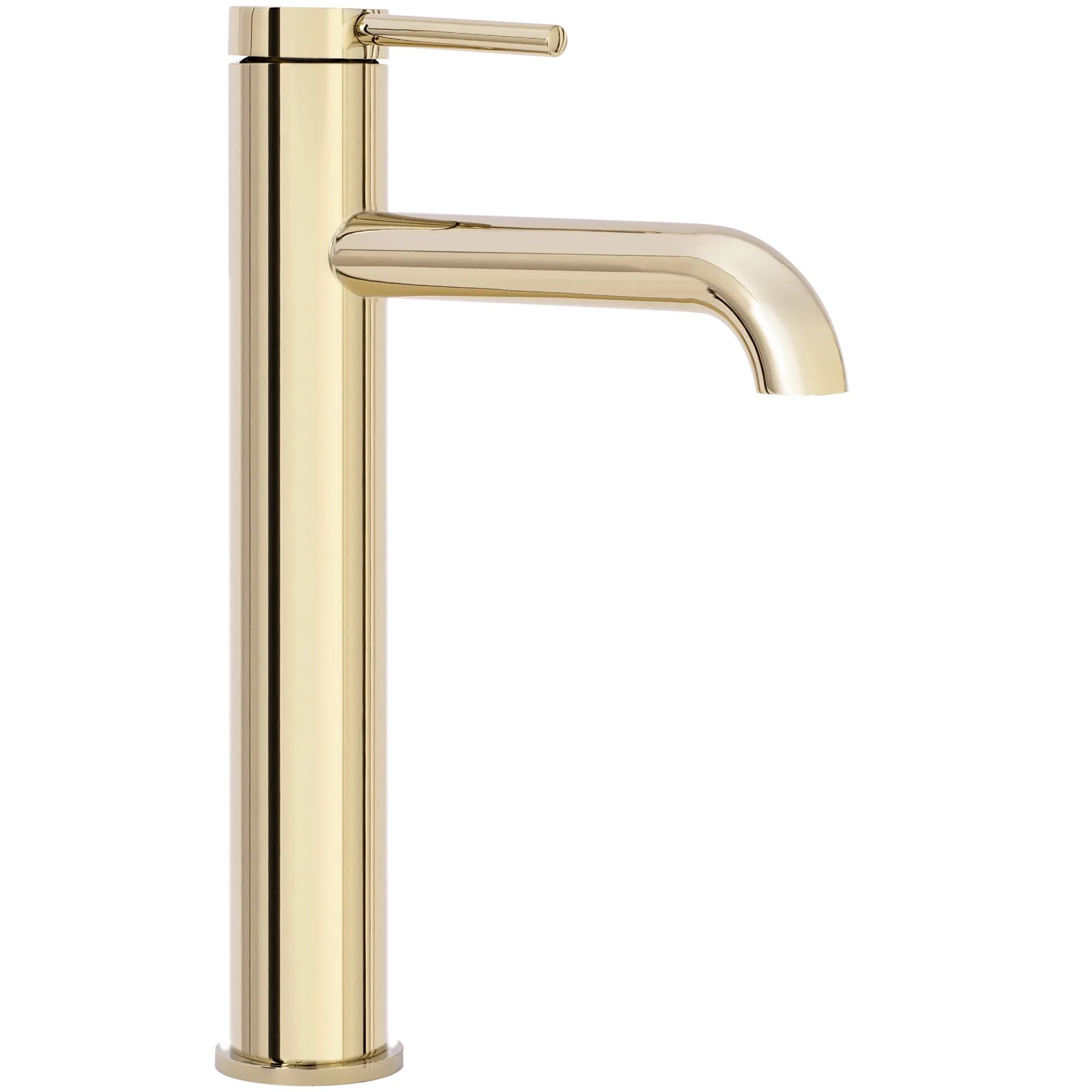 wohnwerk.idee Waschtischarmatur Waschbeckenarmatur Einhebelmischer Wasserhahn Bad Gold Matt