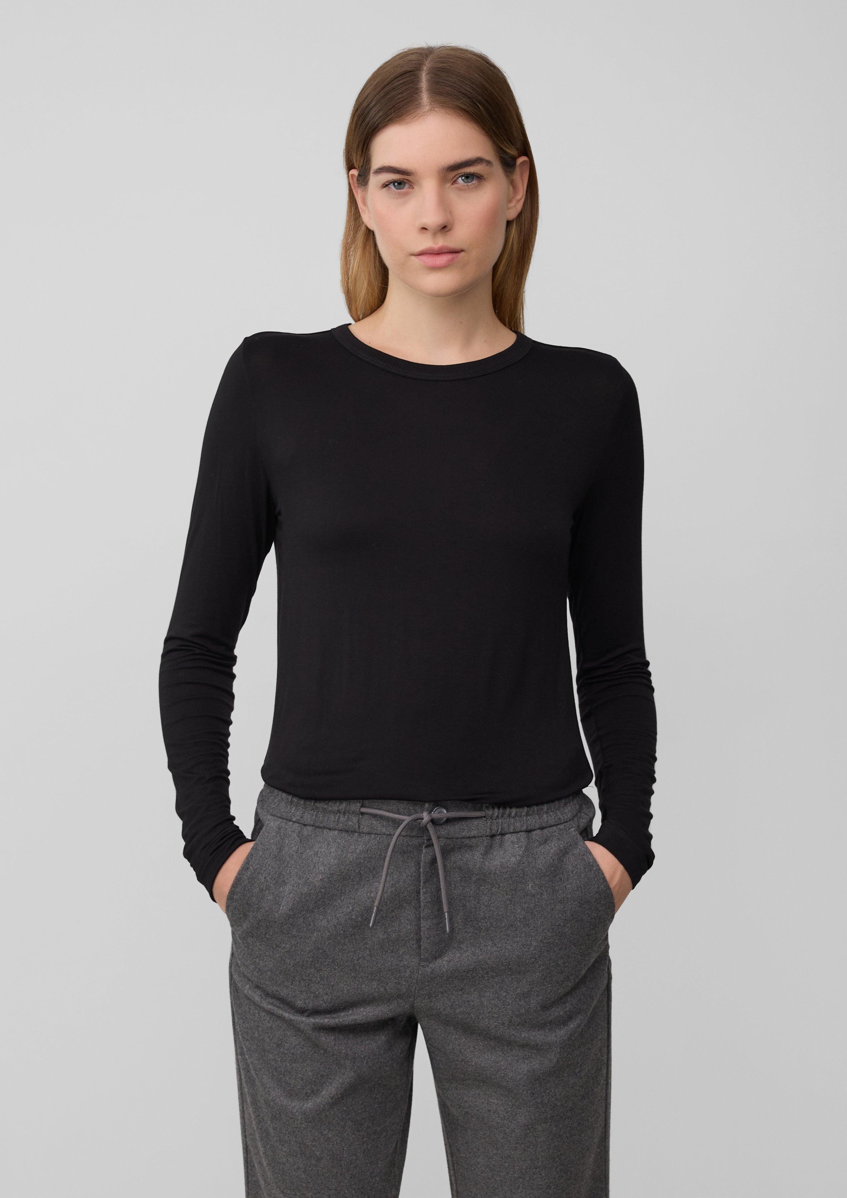 s.Oliver Langarmshirt Basic Longsleeve im Slim günstig online kaufen