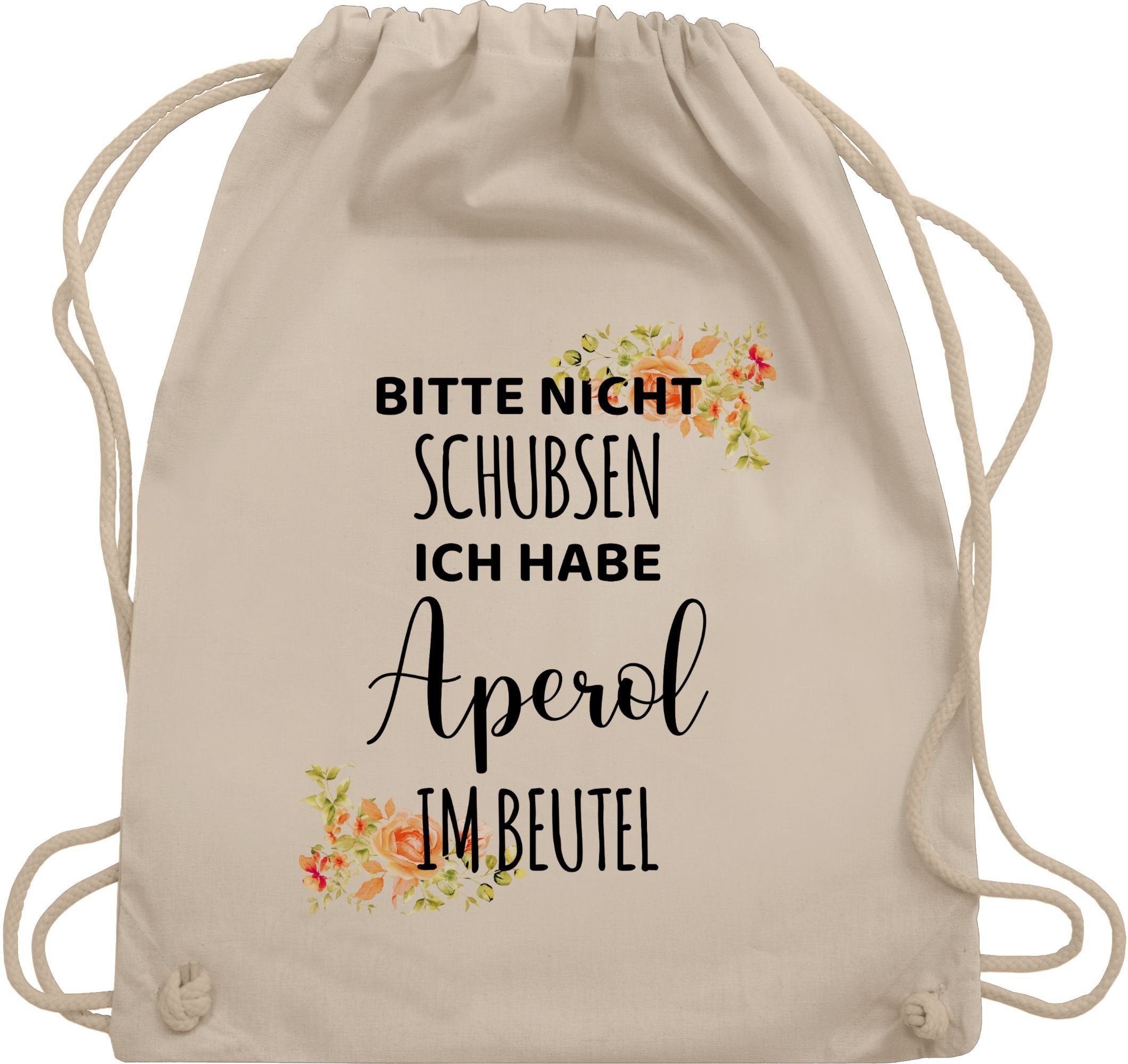 Shirtracer Turnbeutel Bitte nicht schubsen ich günstig online kaufen