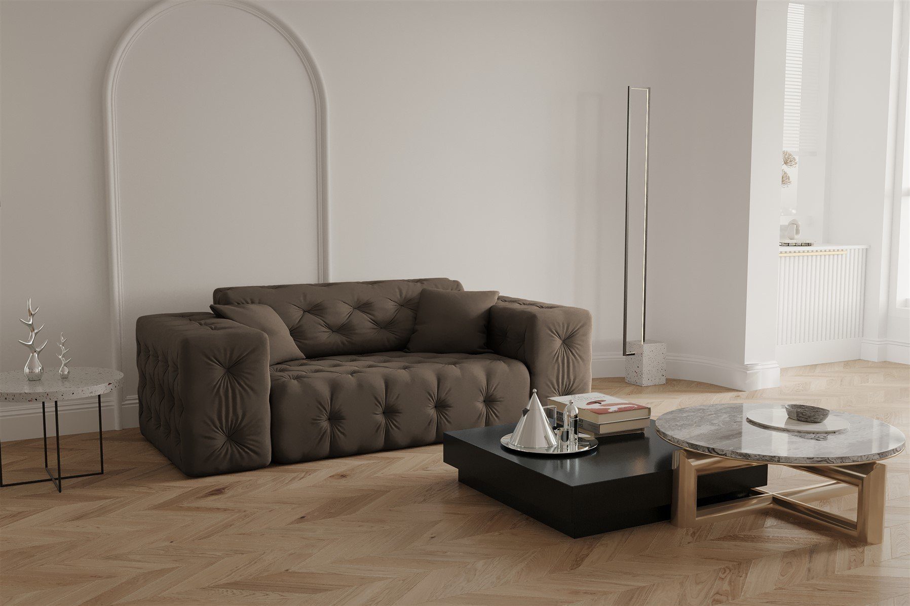 Fun Möbel Sofa Sofa Designersofa CHANTAL günstig online kaufen