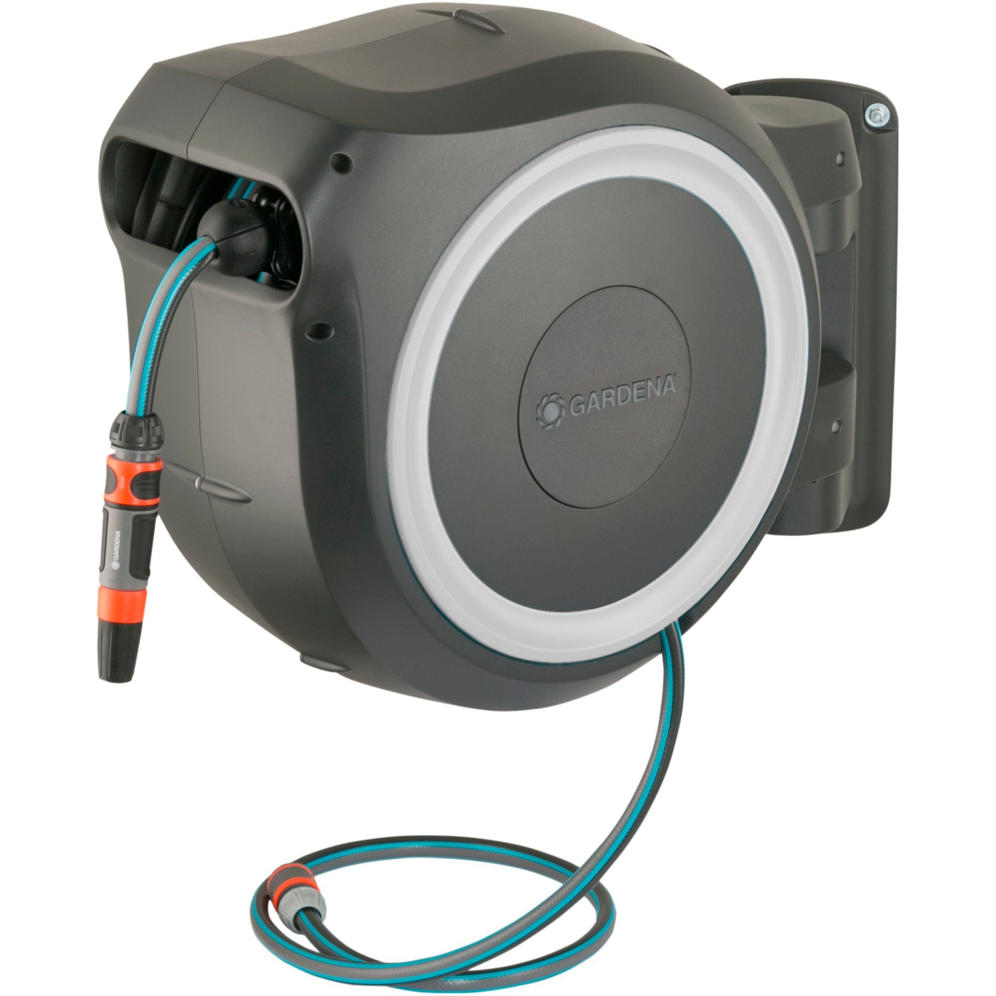 GARDENA Gartenschlauch GARDENA Wand-Schlauchbox RollUp L, 30 Meter