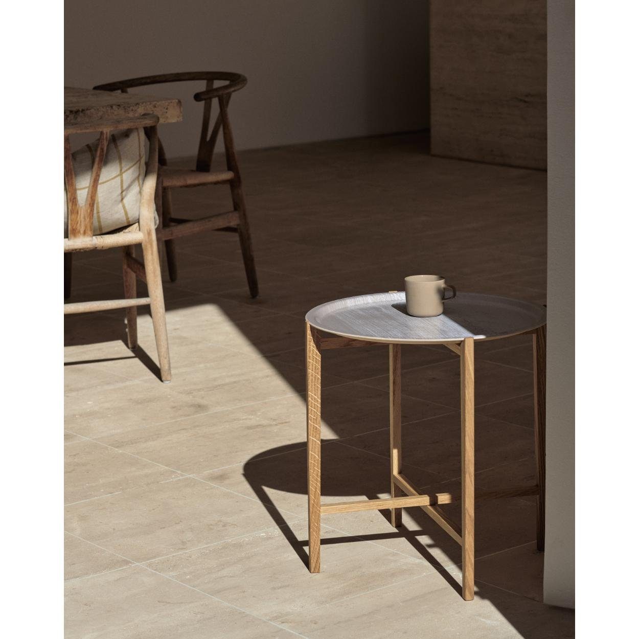 Geschirr-Set Kaffeetassen- Oiva Marimekko White-Beige-Silver Unikko (4-teilig) Teller-Set und
