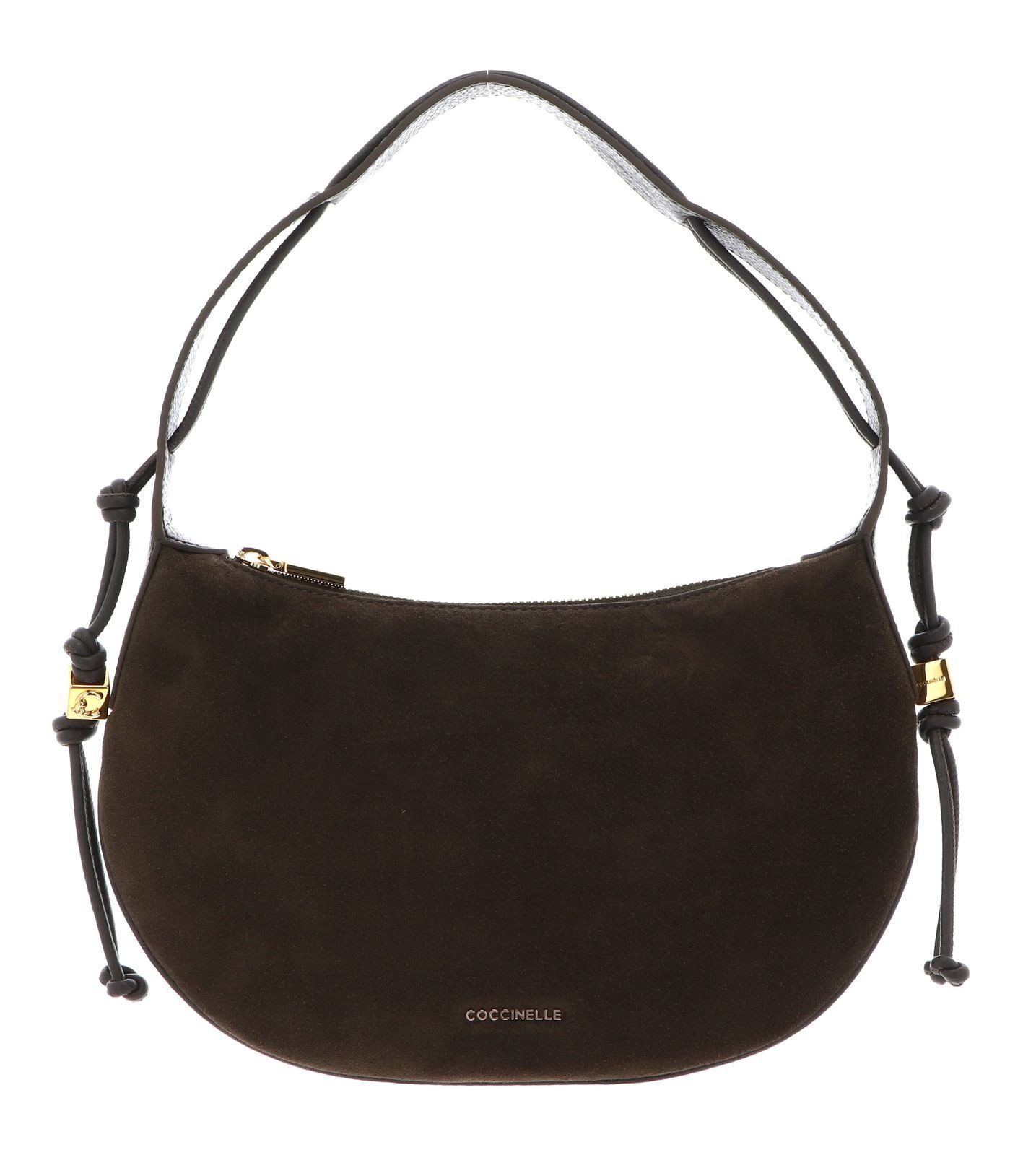 COCCINELLE Handtasche Handbag Suede Le. / Grained Le., aus echtem Rindsleder