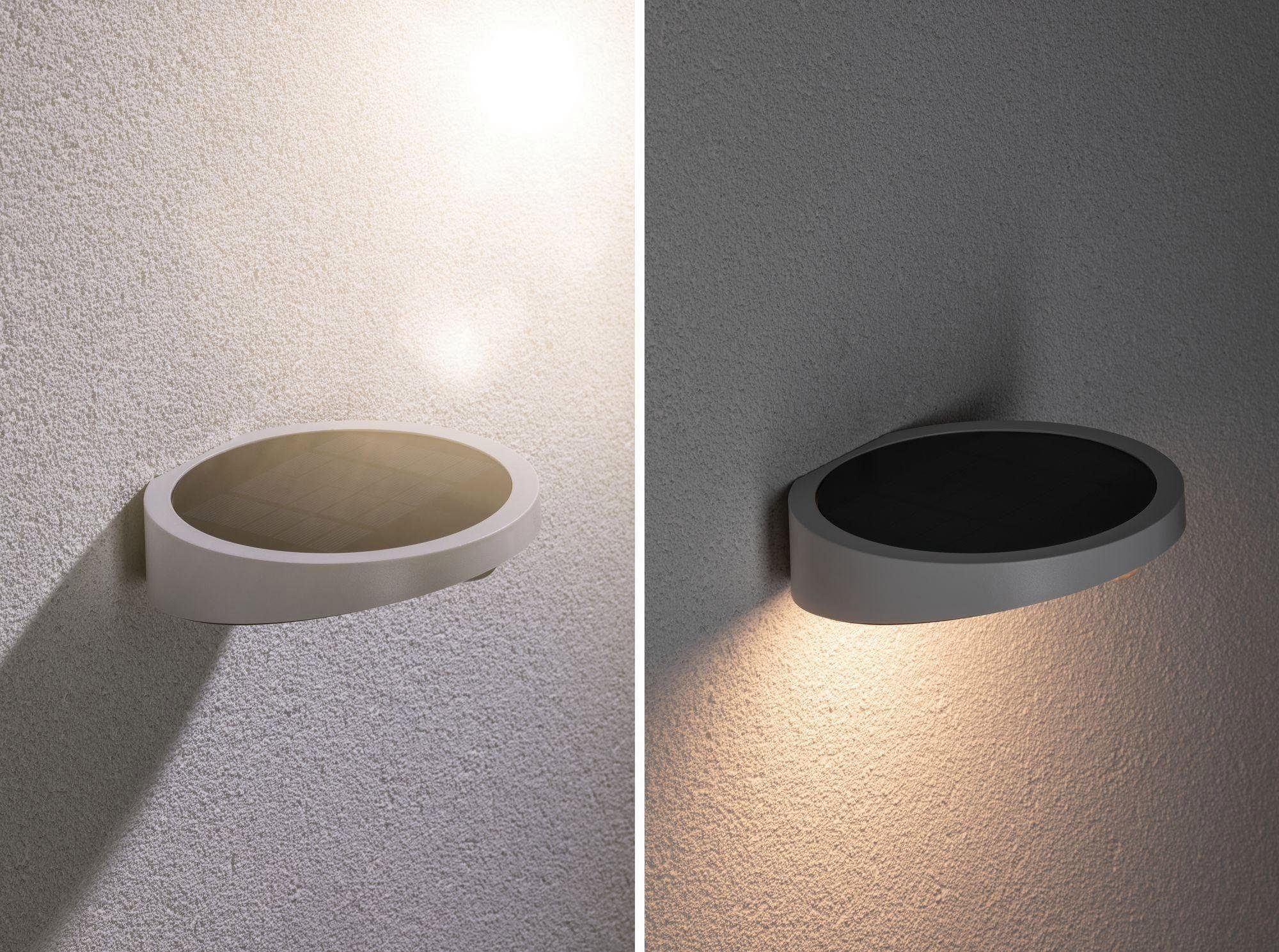 Paulmann LED Außen-Wandleuchte Ryse, Bewegungsmelder, fest integriert, Warmweiß, LED-Modul LED