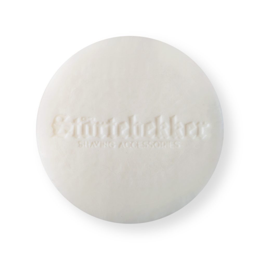 Störtebekker Rasierseife Fresh Mint für ergiebigen Rasierschaum - Handgefertigt, 1-tlg., Vegan, für eine sanfte Rasur