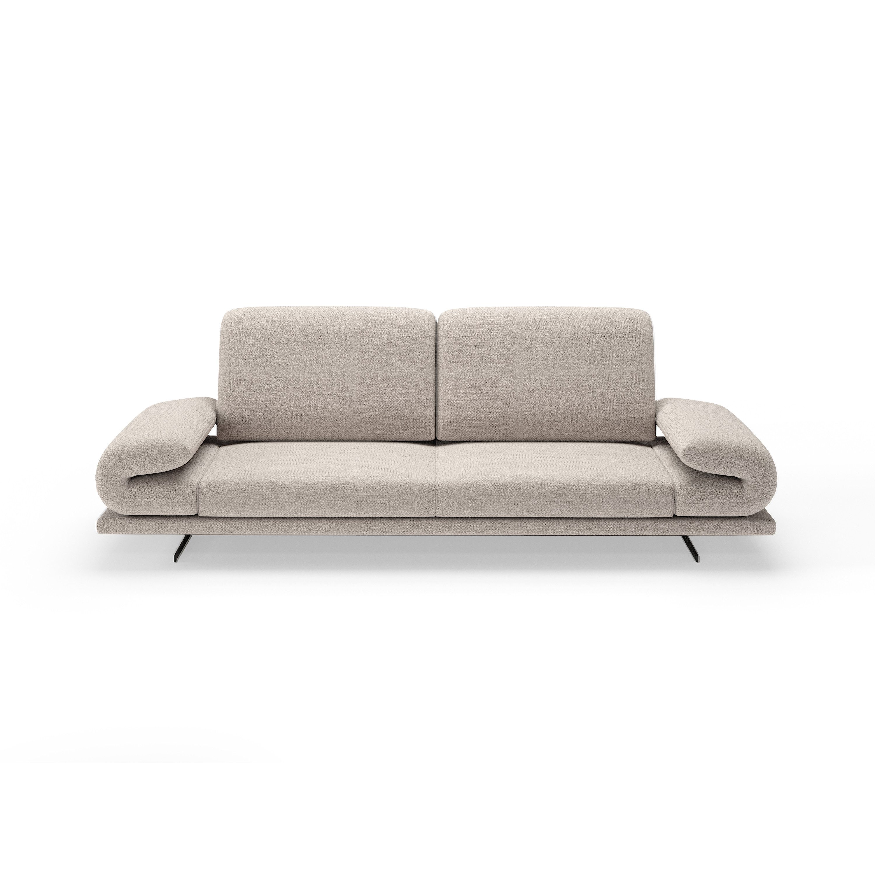 Möbeldreams Schlafsofa 3 Sitzer Sofa – Couch mit Sitzerweiterung und Schlaffunktion, 1 Teile, Rundumbezug - Gurtunterfederung - Bettsofa ideal für Gäste