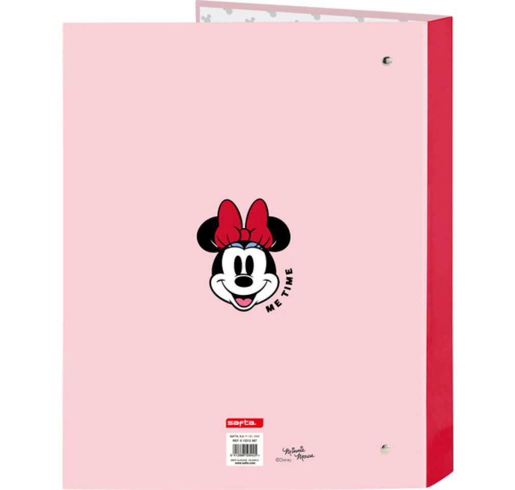 Thumbnail - safta Papierscheren Ringbuch Minnie Mouse Me time Rosa A4 (26.5 x 33 x 4 cm)