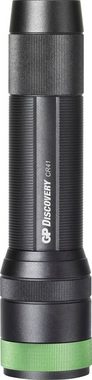 GP Batteries Taschenlampe CR41, 650 Lumen, USB Wiederaufladbar, inkl.18650 Li-Ion Akku + USB Ladekabel