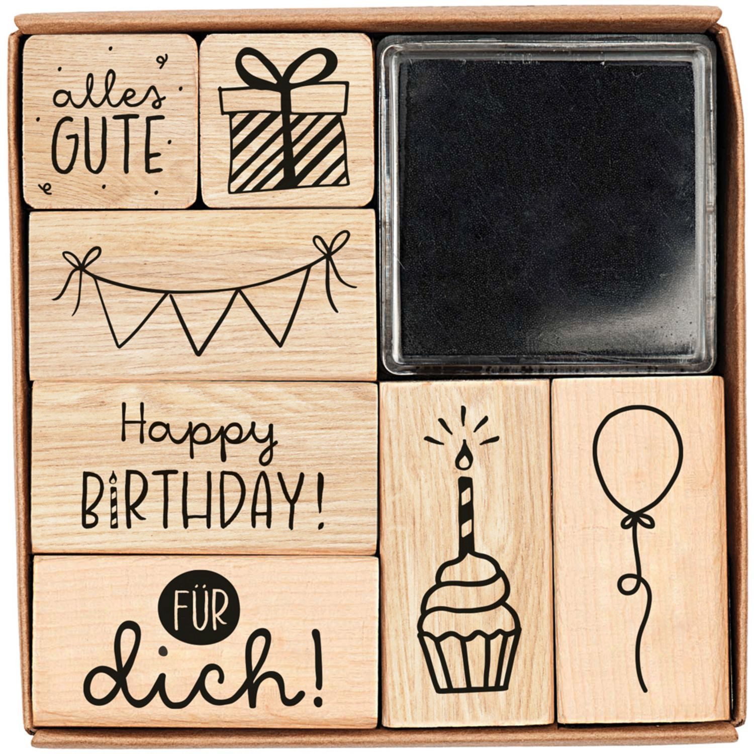 Stempel-Set Geburtstag / diverse