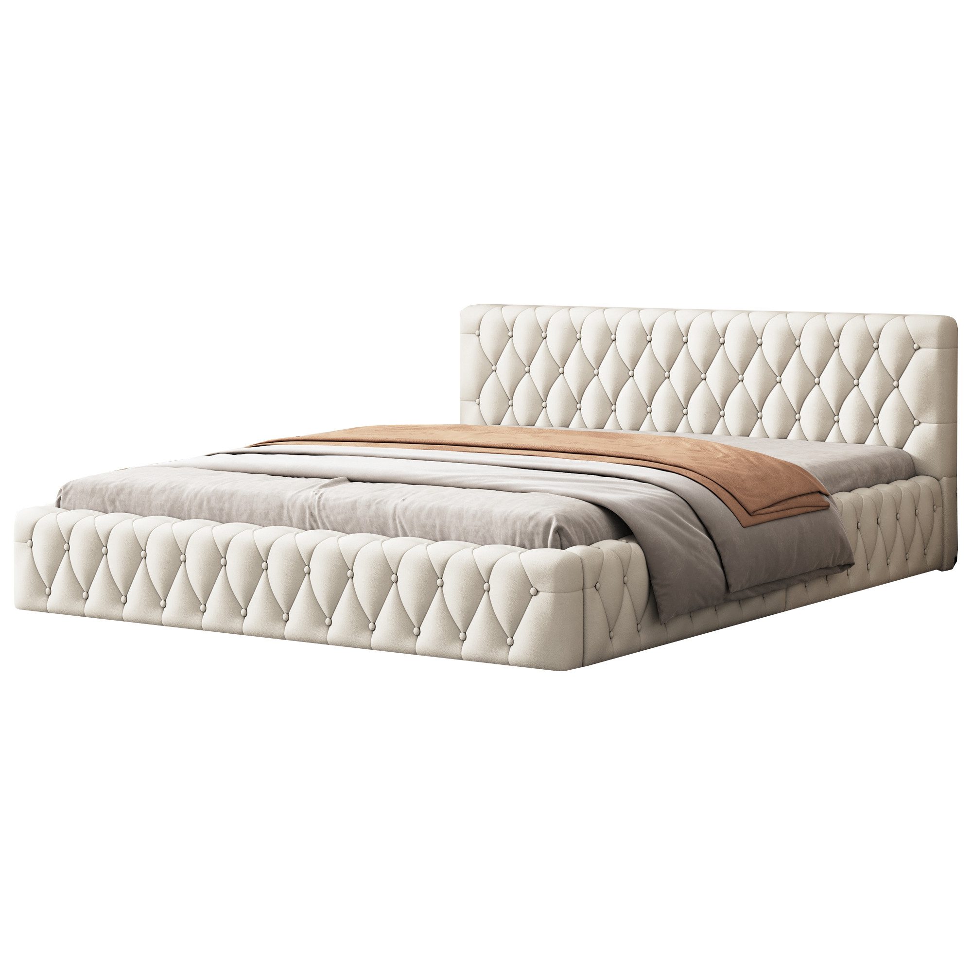 Ulife Polsterbett Jugendbett Doppelbett, Zeitgemäßer Stil, günstig online kaufen