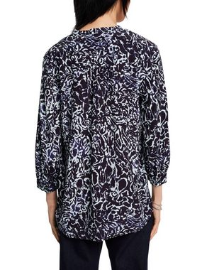 Esprit Collection Langarmbluse Blusen-Shirt mit Allover-Print