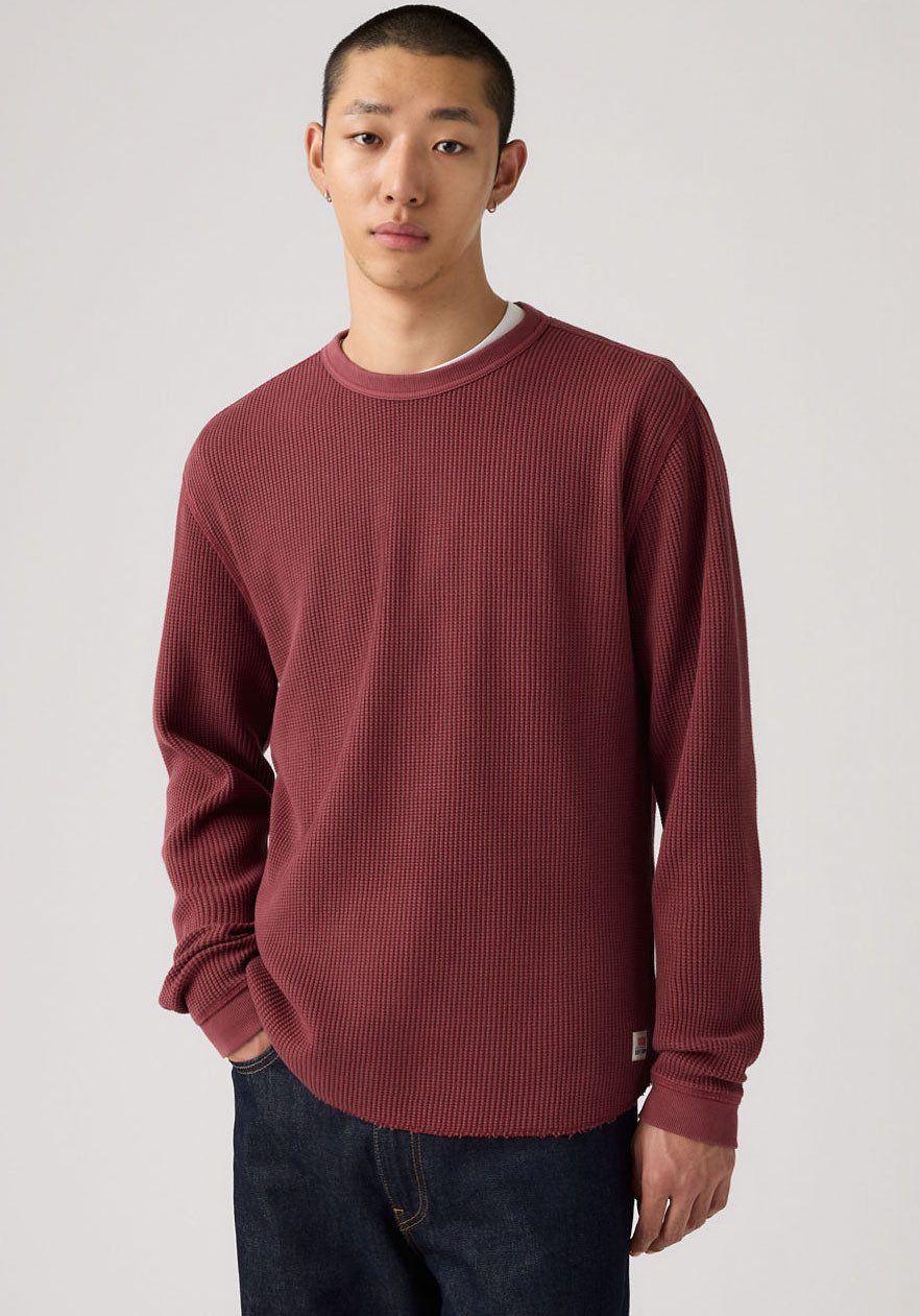 Levi's® Langarmshirt Waffelstruktur