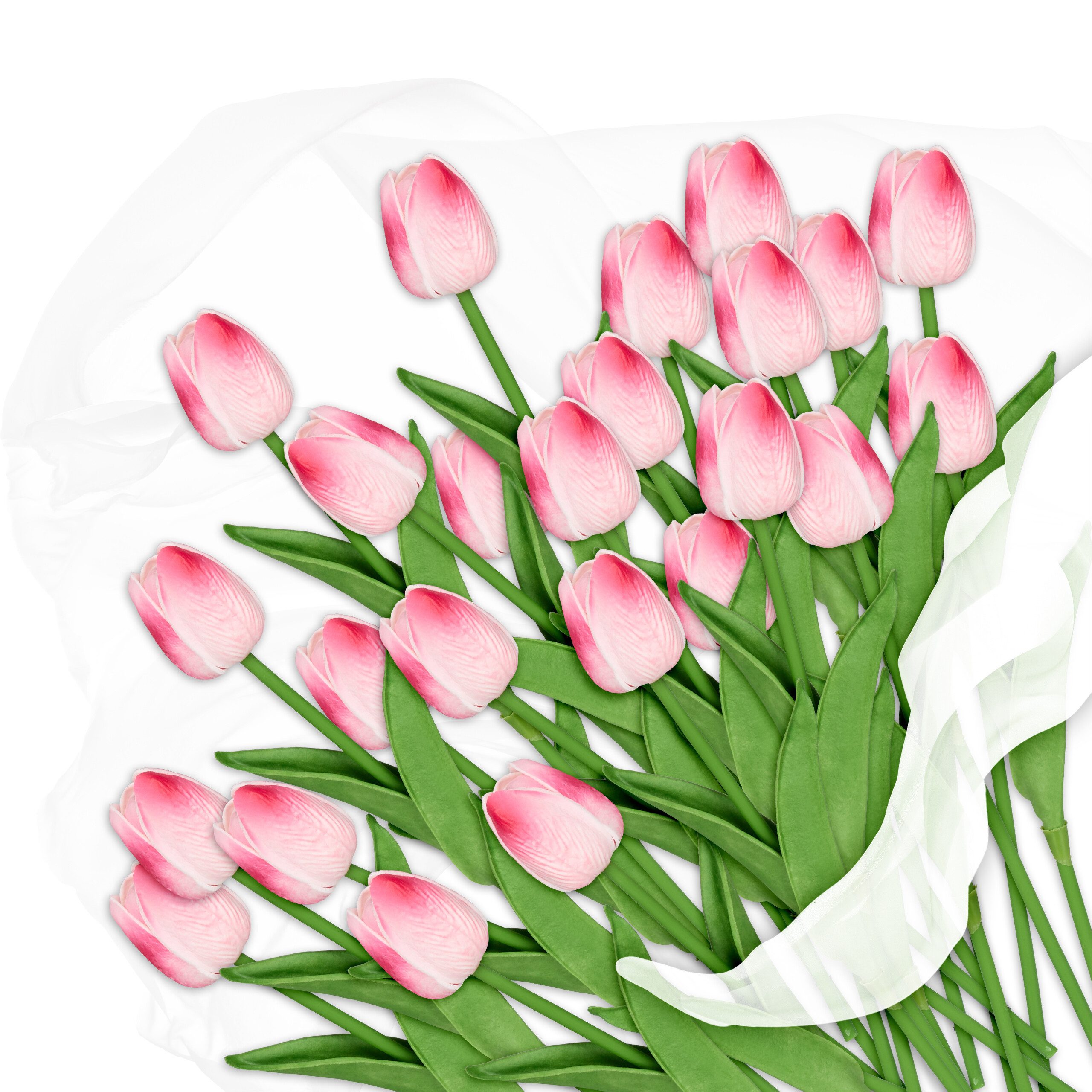 Kunstblume Künstliche Tulpen im 24er Set günstig online kaufen