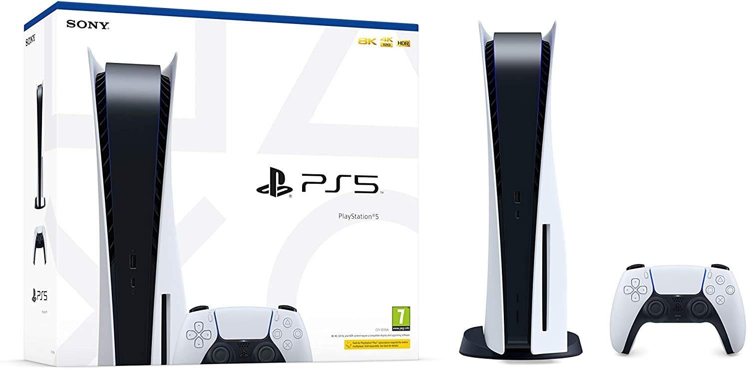 Playstation SONY PlayStation 5 mit optisches Blu-ray Laufwerk + 1 Controller