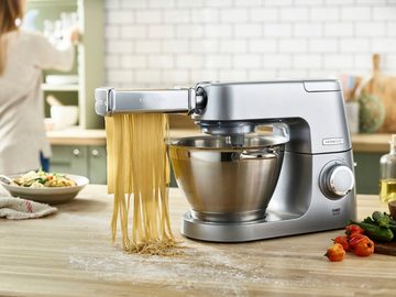 KENWOOD Nudelwalzenvorsatz Pasta-Schneidaufsatz Spaghetti KAX984ME, Zubehör für Kompatibel nur mit Easy-Fit-Adapter