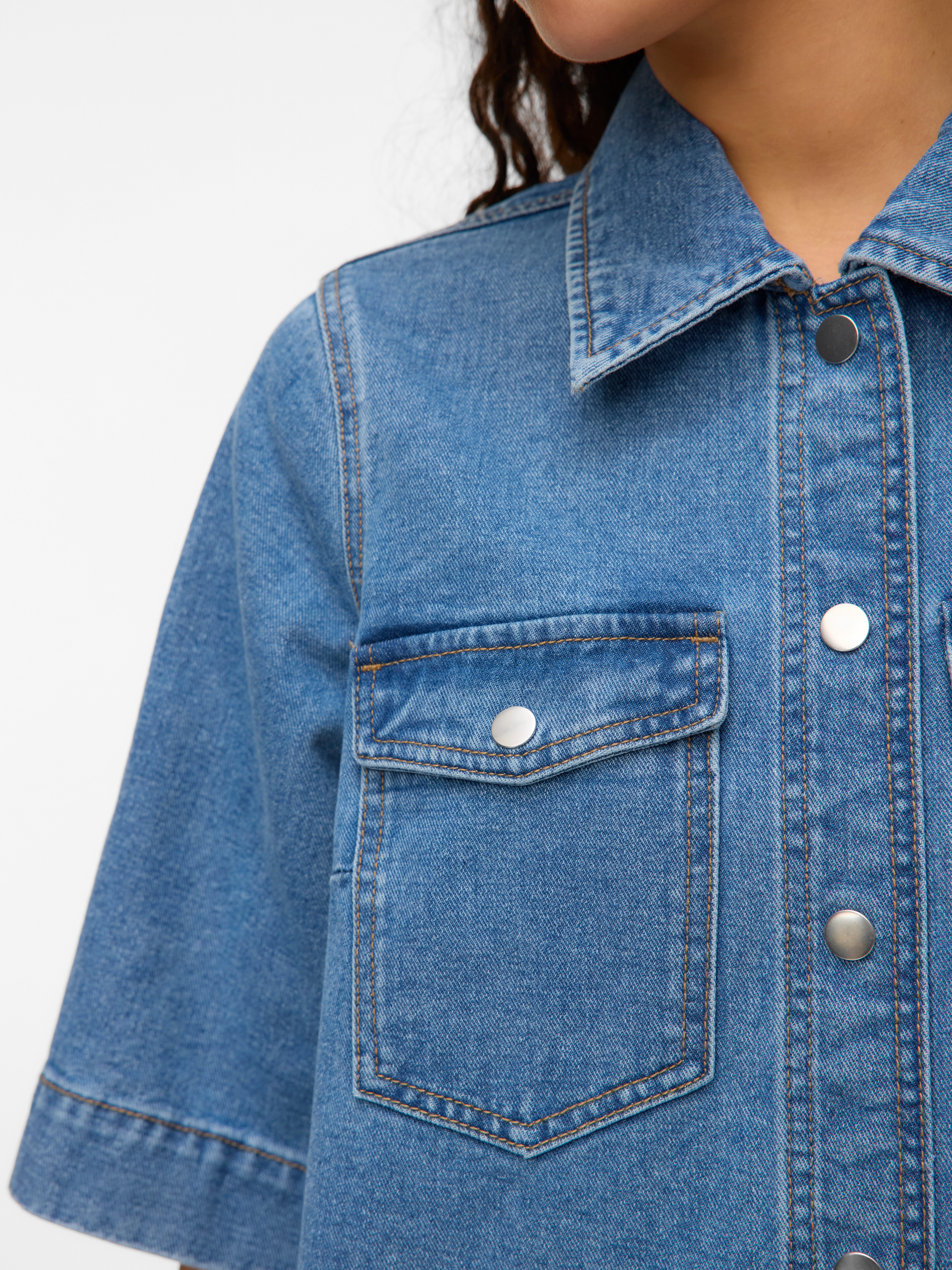 Vero Moda Jeanskleid VMFENJA 2/4 SHORT günstig online kaufen