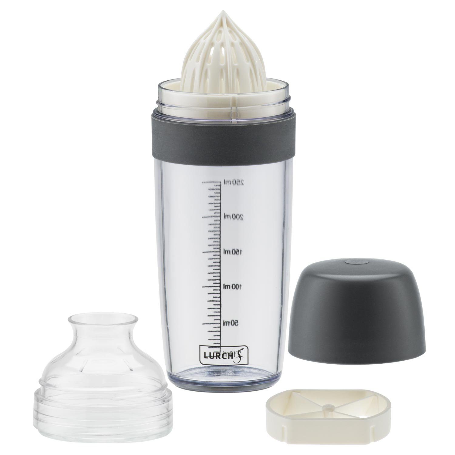 Lurch Dressing Shaker Dressingshaker Teigshaker iron grey, Kunststoff