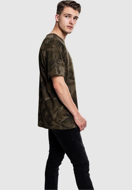 URBAN CLASSICS Kurzarmshirt Urban Classics Herren Camo Oversized Tee (1-tlg)