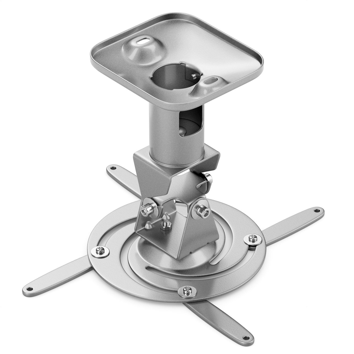 deleyCON Beamer-Deckenhalterung deleyCON Universal Beamerhalterung/Deckenhalterung Neigbar/Schwenkbar