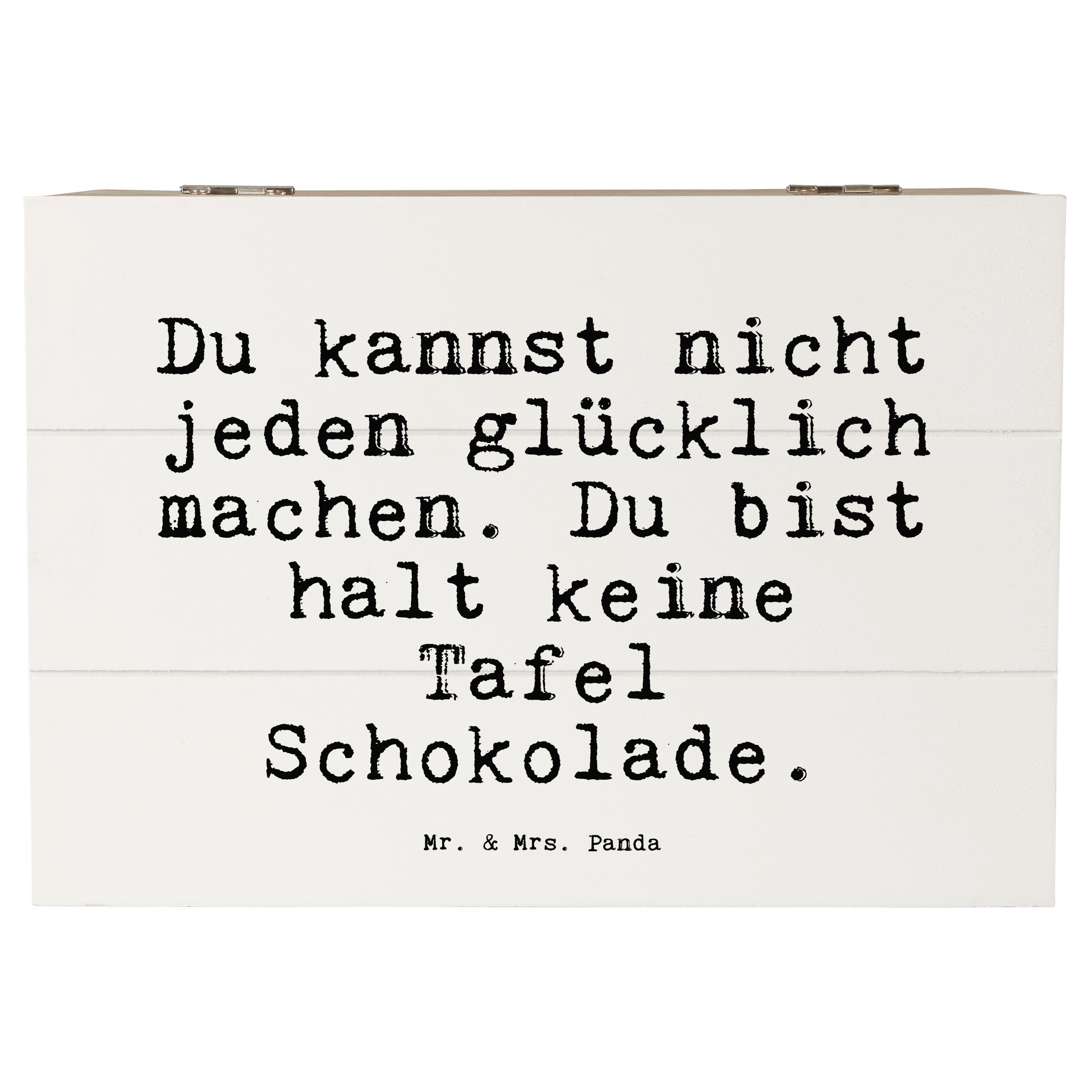 Mr. & Mrs. Panda Dekokiste »Du kannst nicht jeden... Weiß Geschenk